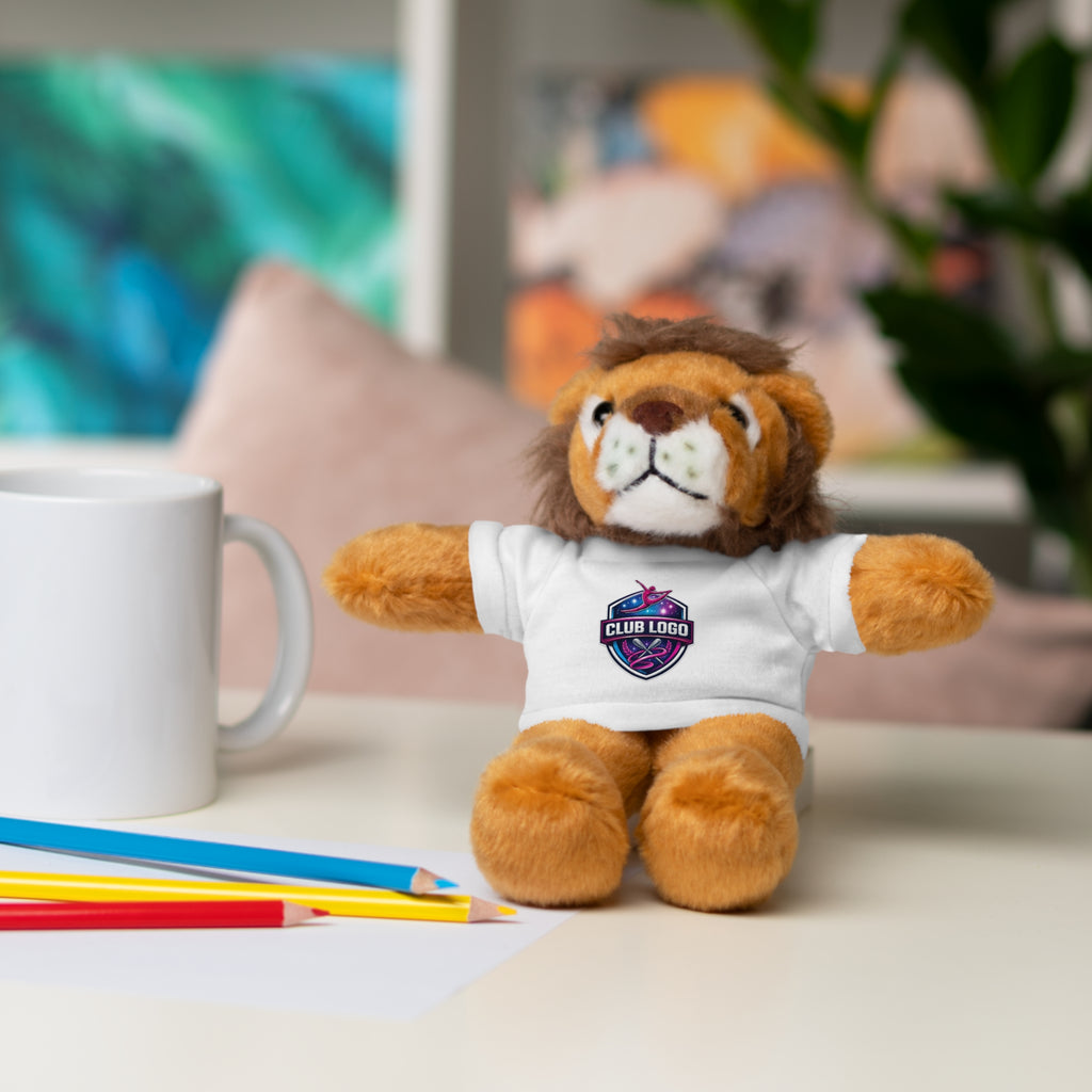 Custom Logo Teddy Bear with Personalized Tee — Plush Gift for Events