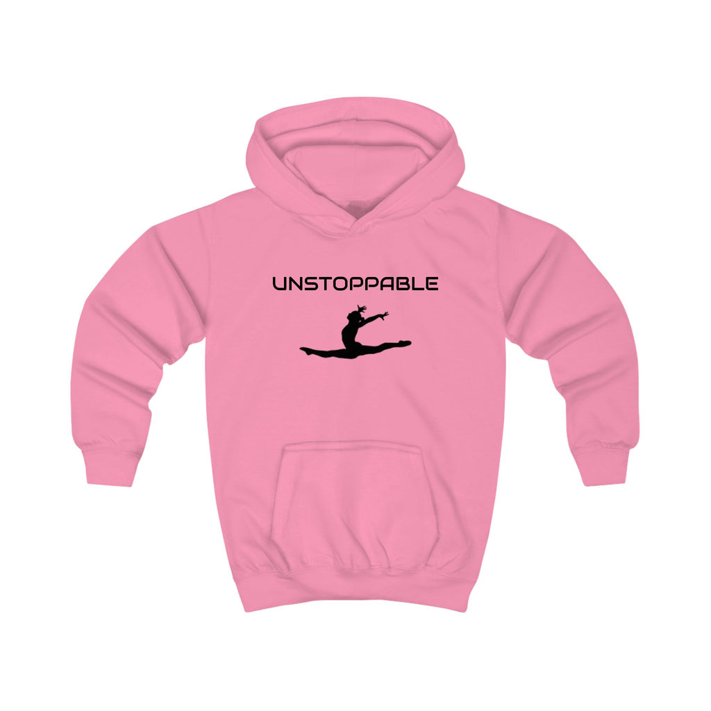 Unstoppable Kids Hoodie — Motivational Leap Pullover for Girls & Boys
