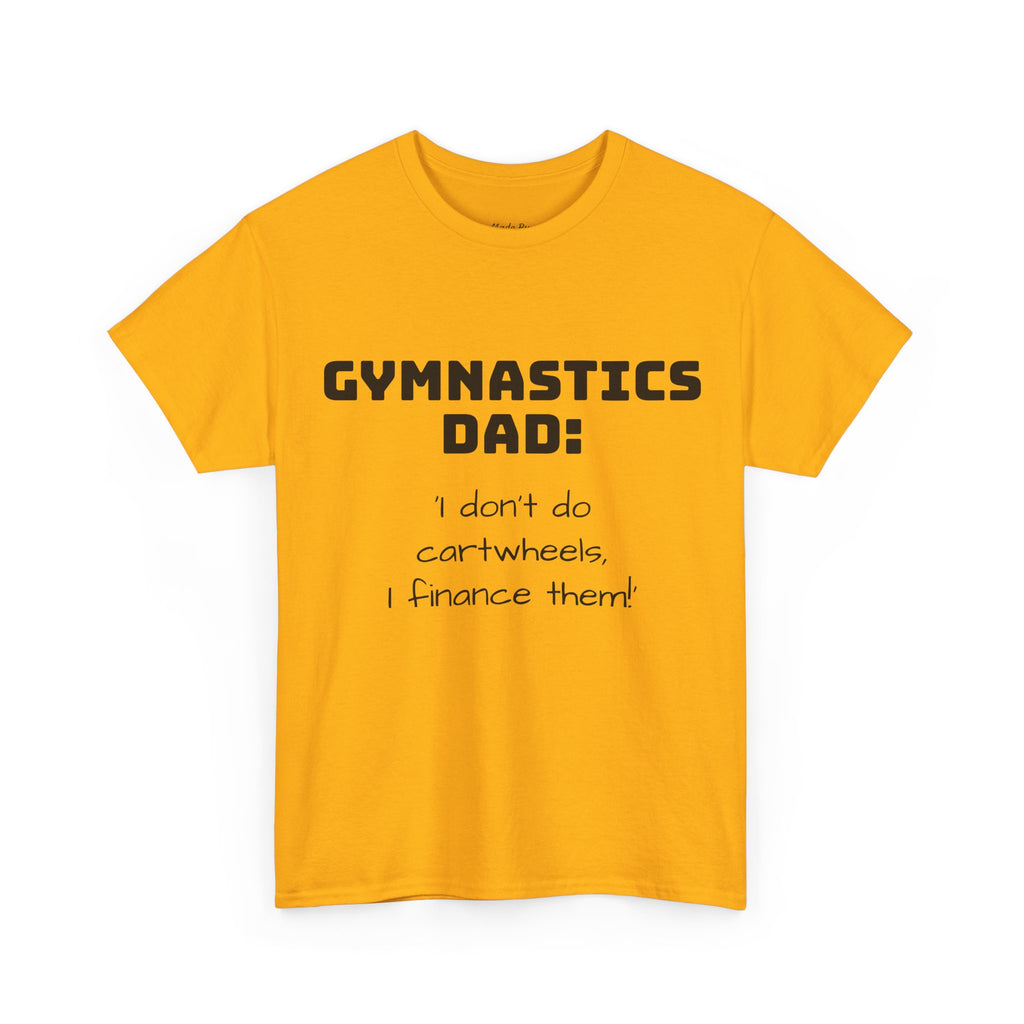 Gymnastics Dad Tee - Funny Gift for Gymnastics Dads (Adults)