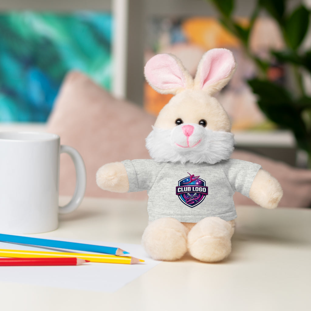 Custom Logo Teddy Bear with Personalized Tee — Plush Gift for Events