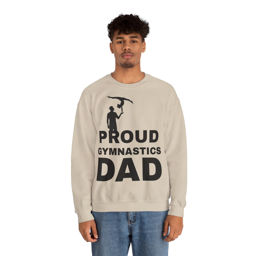 Proud Gymnastics Dad Sweatshirt (Adults)