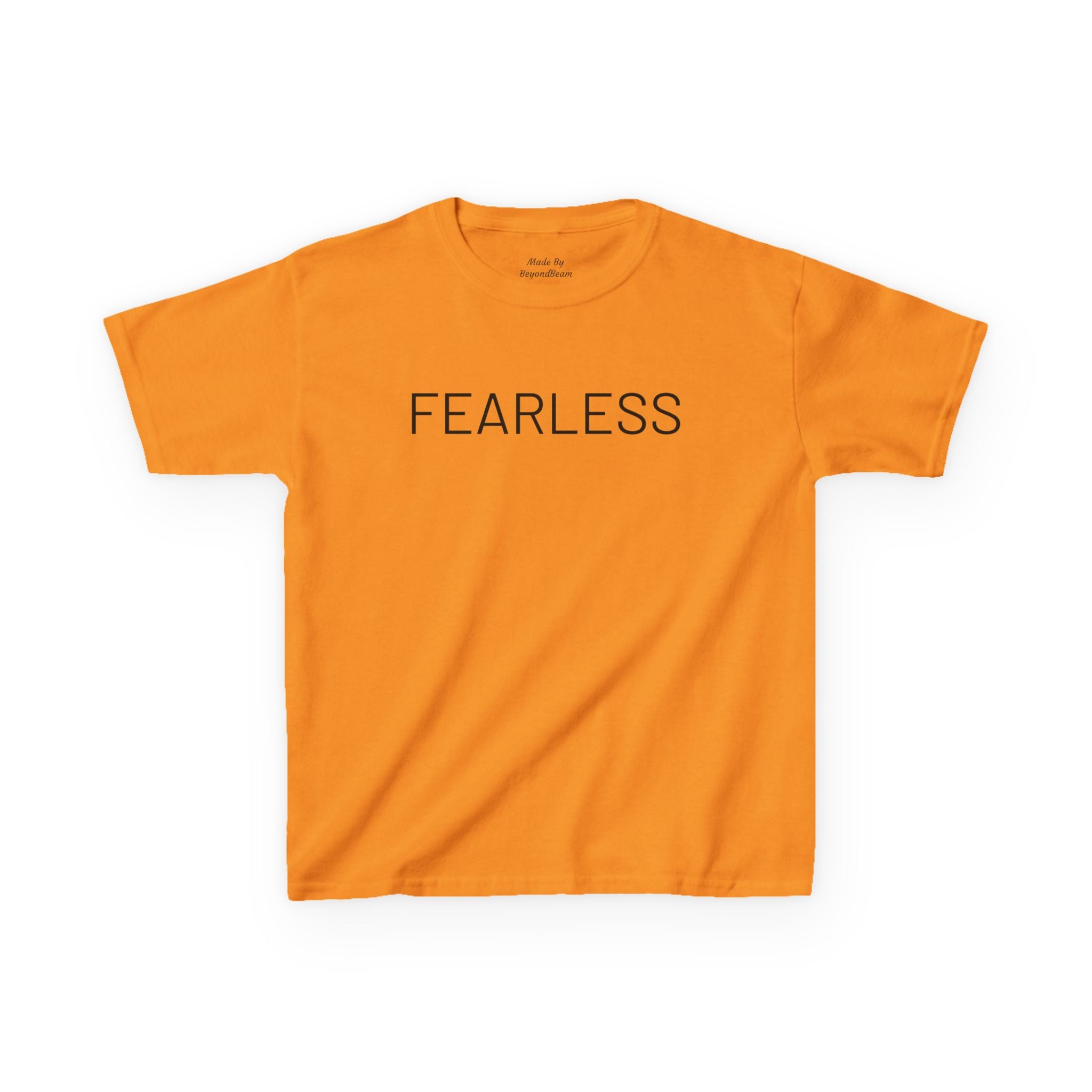 Kids Tee - FEARLESS Gymnastics Shirt with Back Silhouette