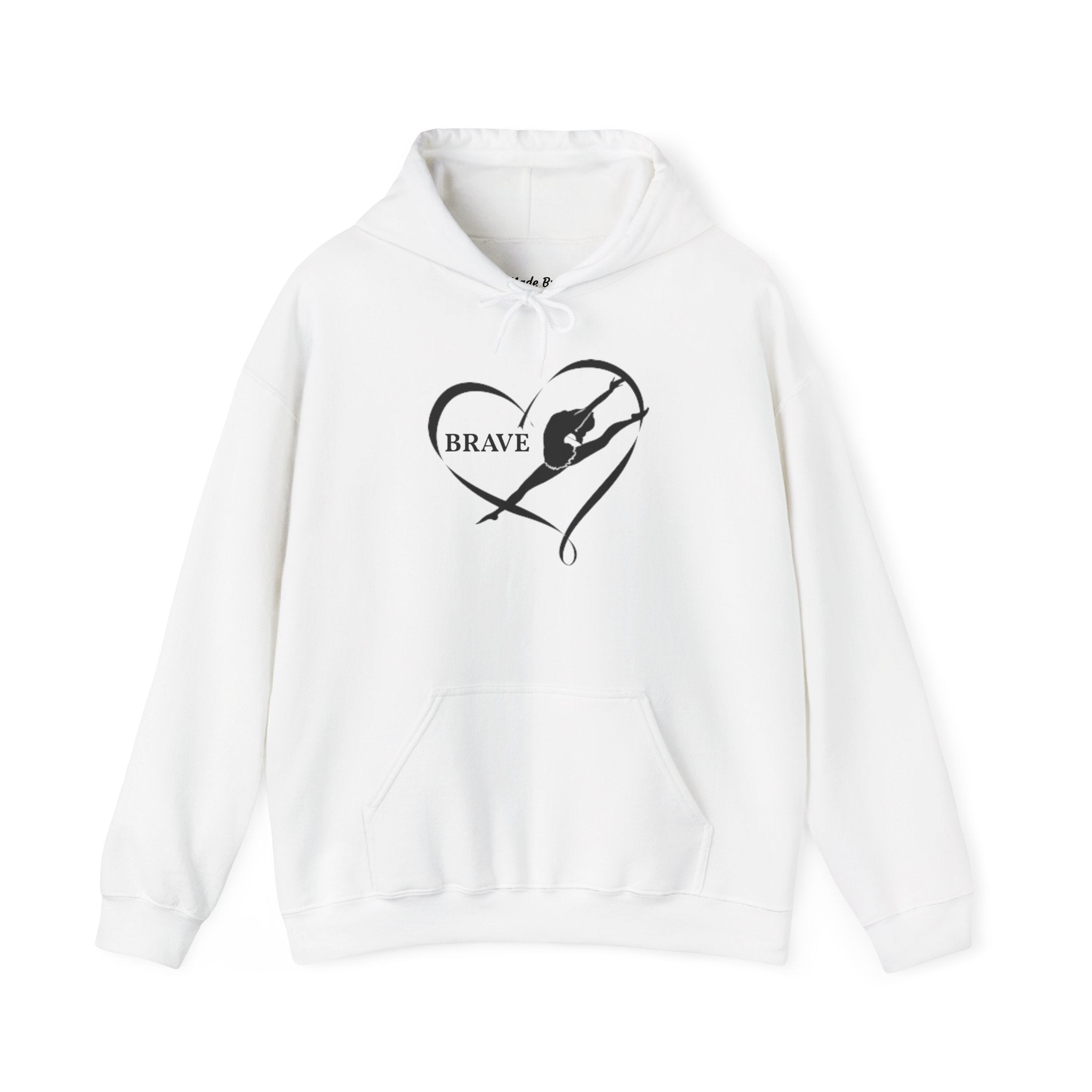 Gymnast Heart Hoodie – Rhythmic Gymnastics Sweatshirt (Adults)