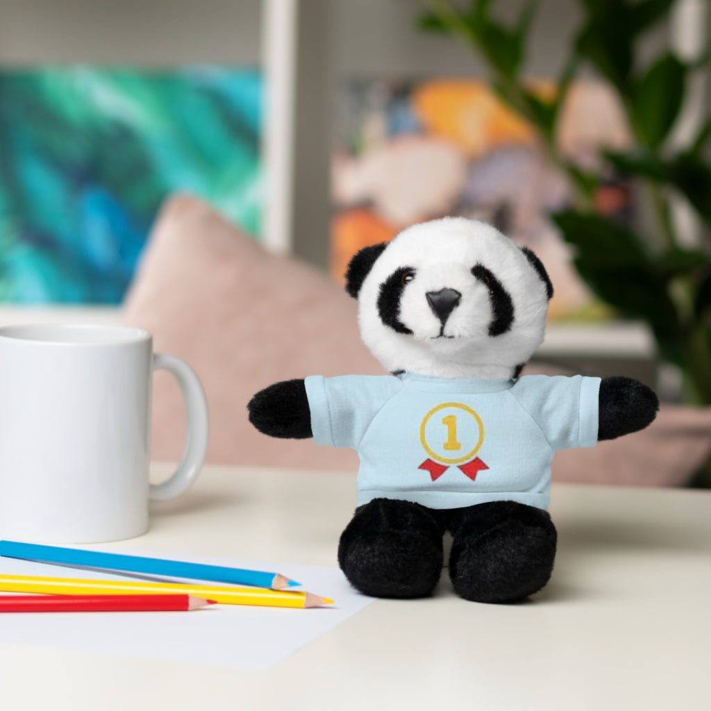1st Place Gymnastics Stuffed Animal with Gymnastics T-Shirt