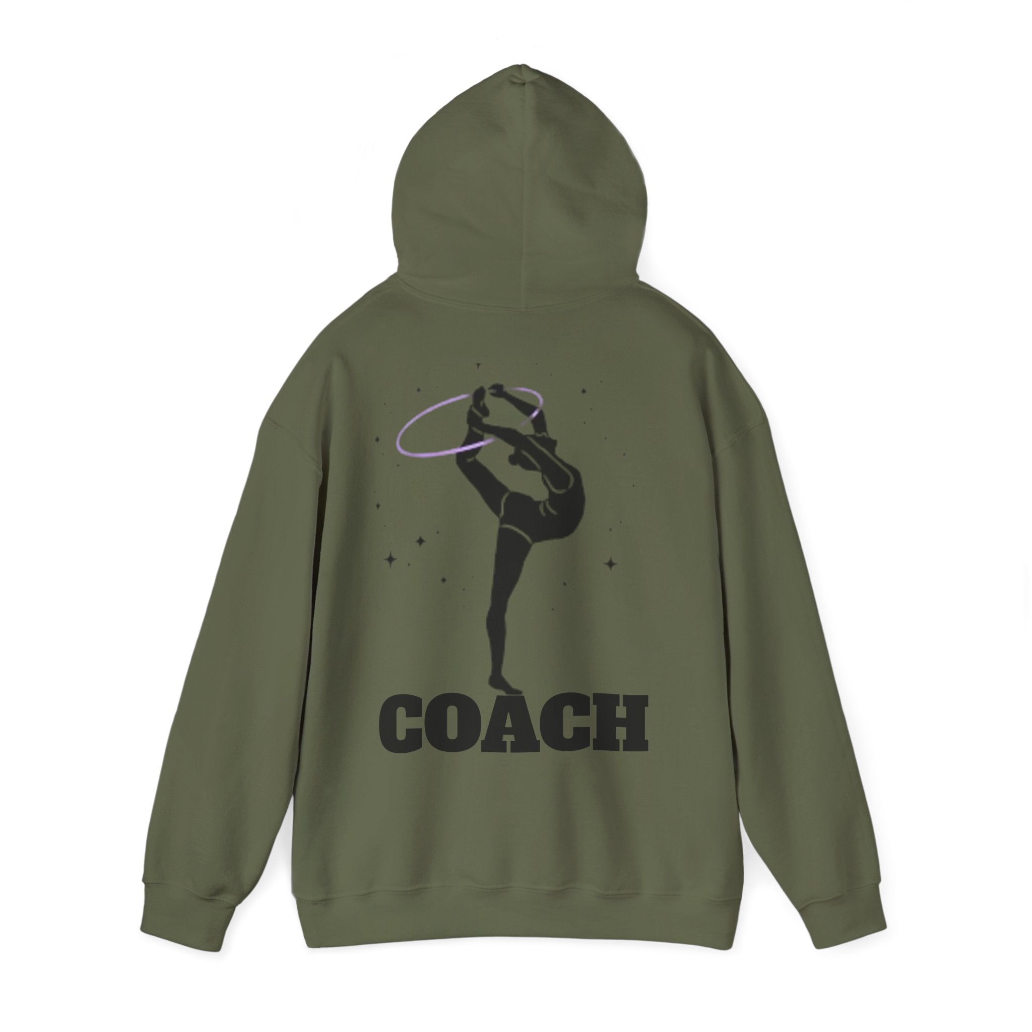 Coach Hoodie — Gymnastics Coach Pullover (Adults)