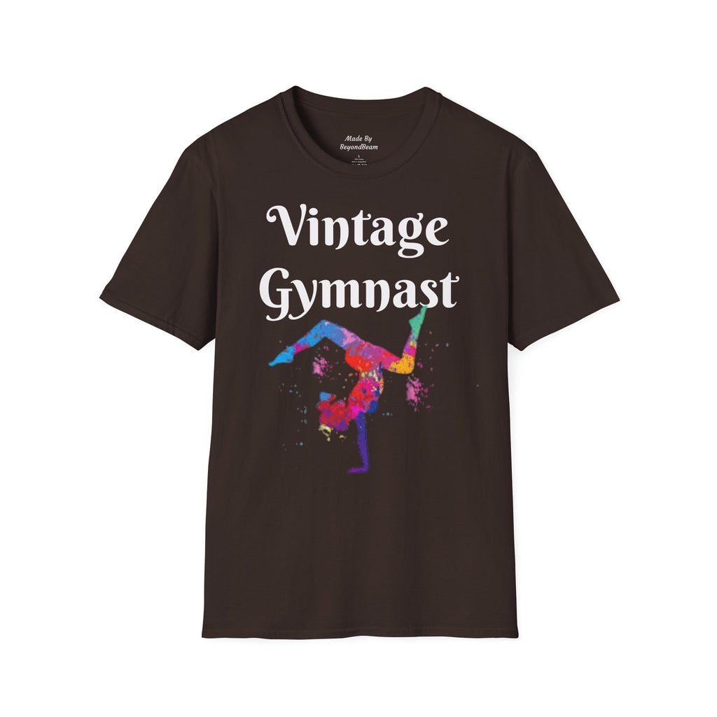 Vintage Gymnast Softstyle T-Shirt (Adults)