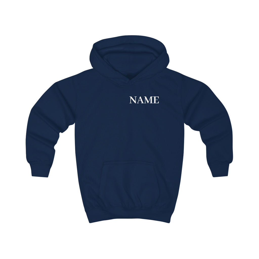 Kids Hoodie - "Floor Queen" Definition Back Print with Custom Name Front