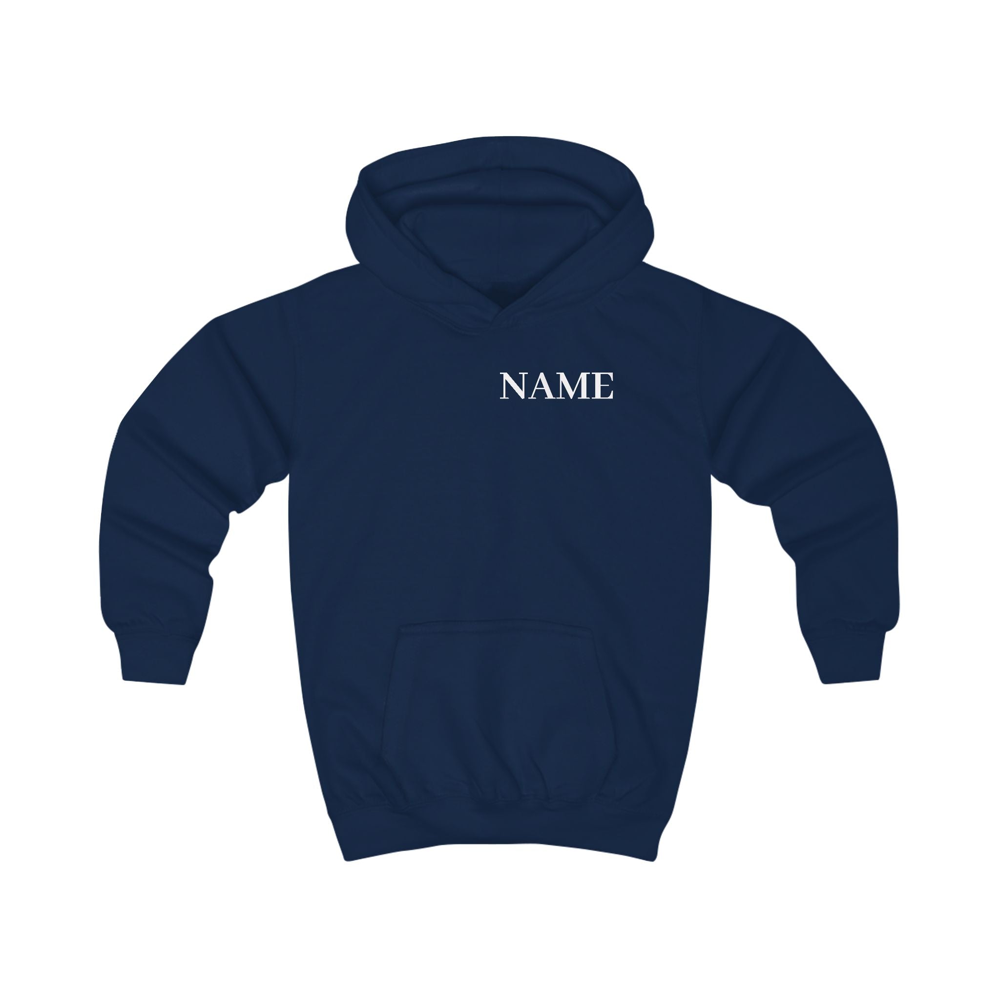 Kids Hoodie - "Floor Queen" Definition Back Print with Custom Name Front