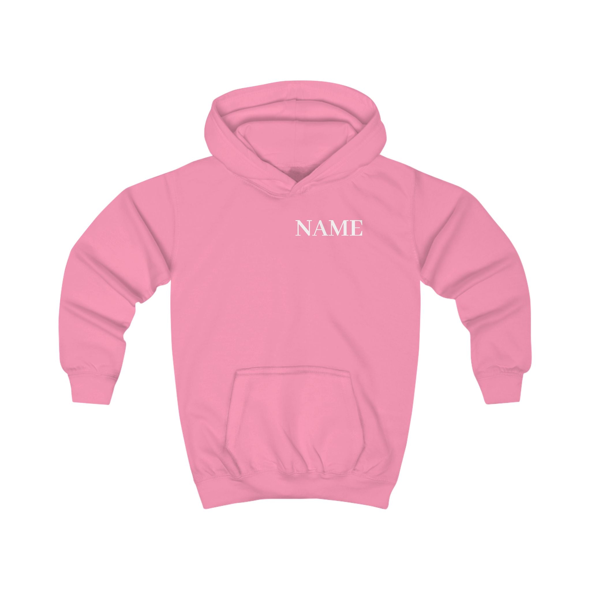 Kids Hoodie - "Floor Queen" Definition Back Print with Custom Name Front
