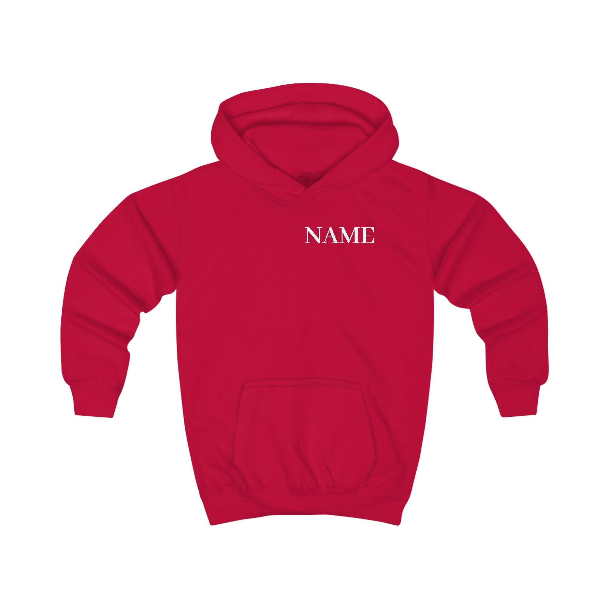 Kids Hoodie - "Floor Queen" Definition Back Print with Custom Name Front