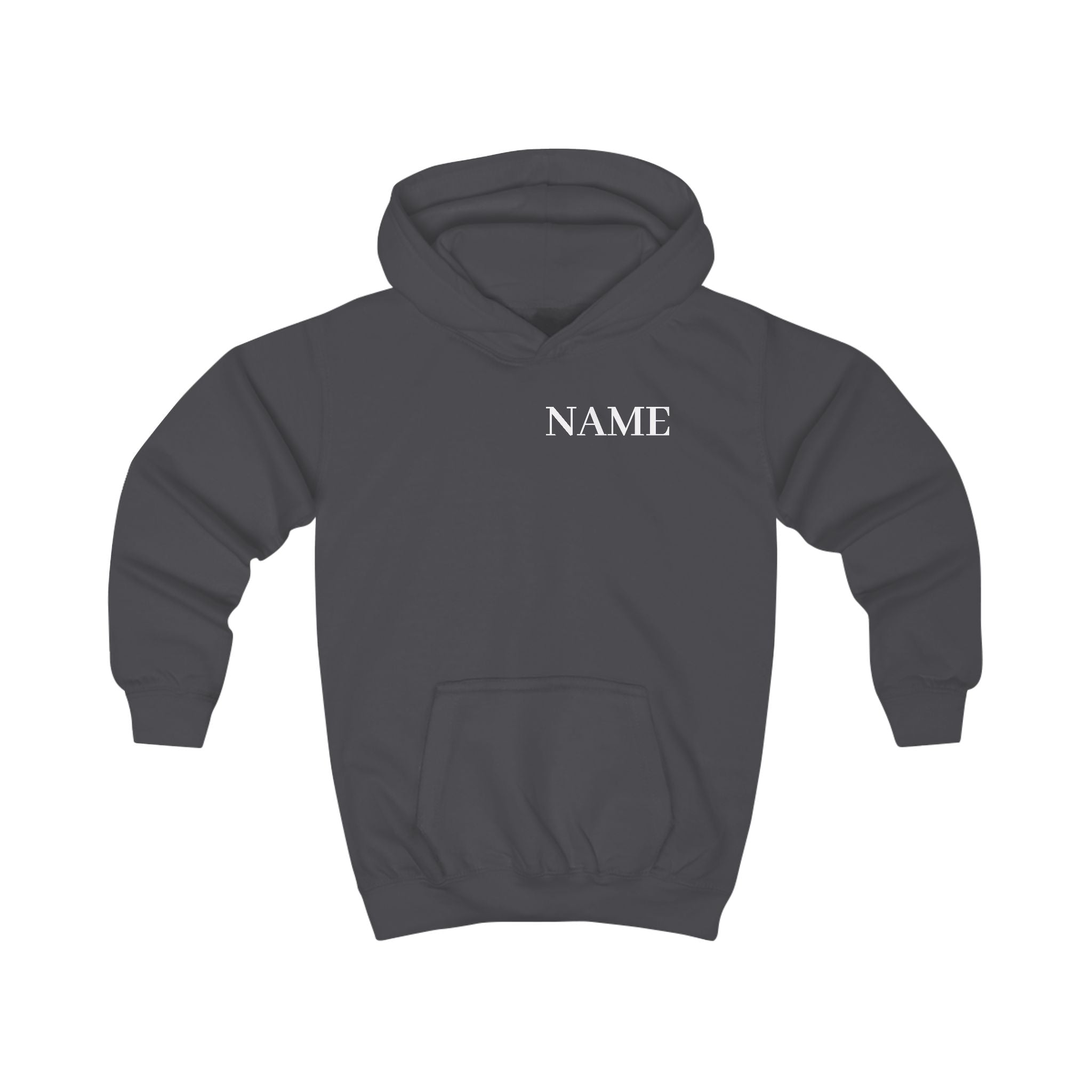 Kids Hoodie - "Floor Queen" Definition Back Print with Custom Name Front