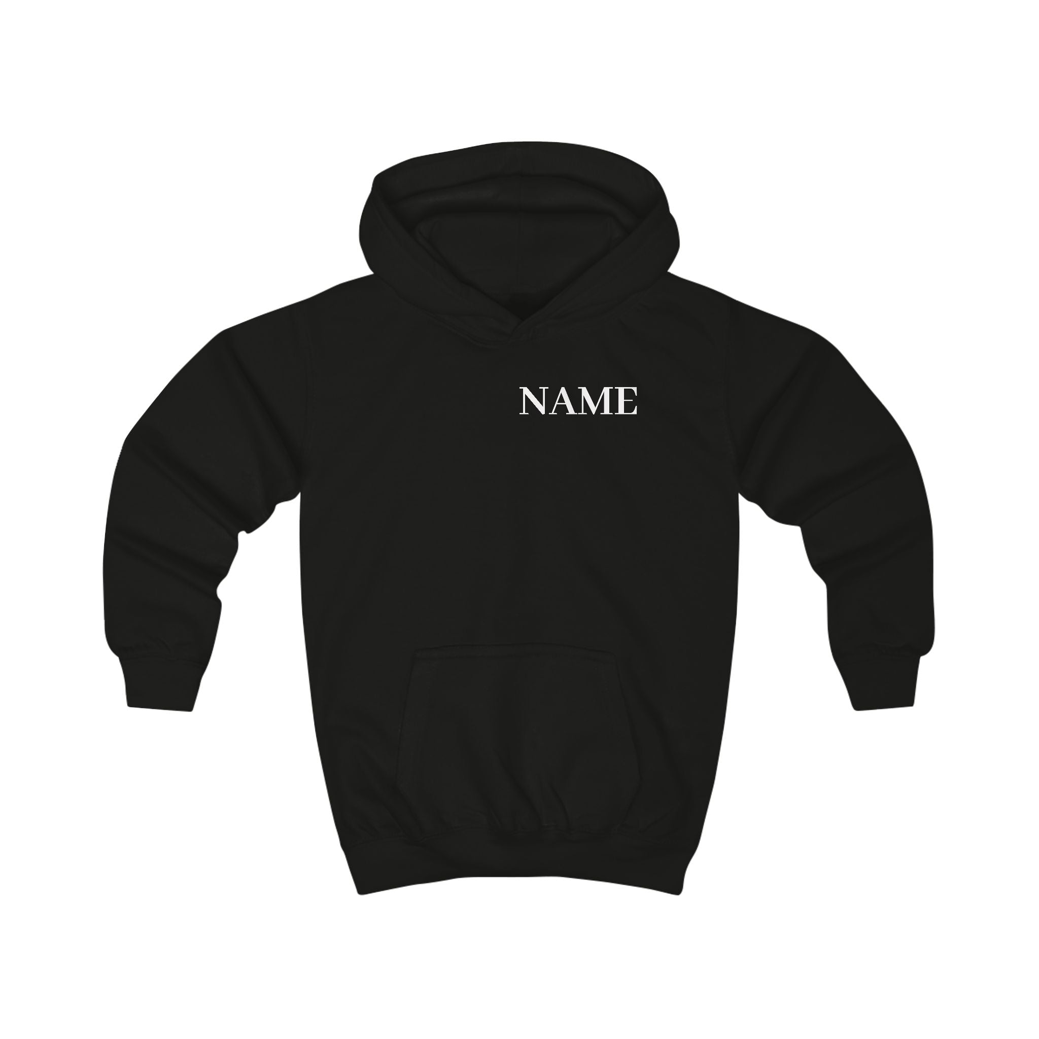 Kids Hoodie - "Floor Queen" Definition Back Print with Custom Name Front