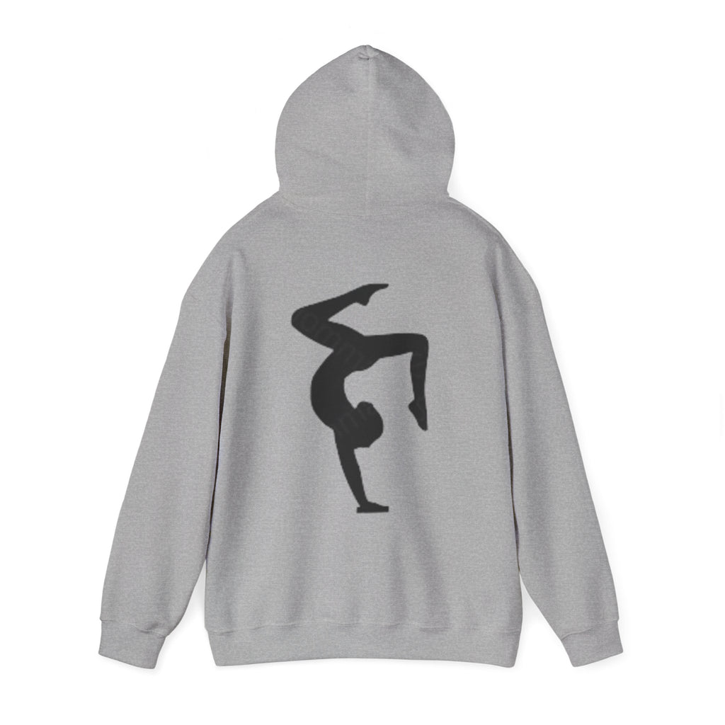 Unisex Heavy Blend™ Hooded Sweatshirt - WARNING GYMNAST MAY FLIP (Adult)