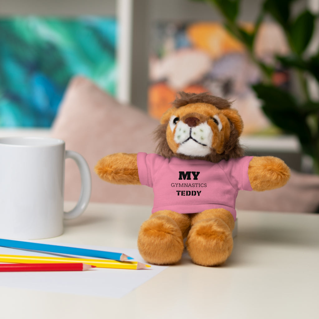 Gymnastics Teddy Bear with Personalized Tee