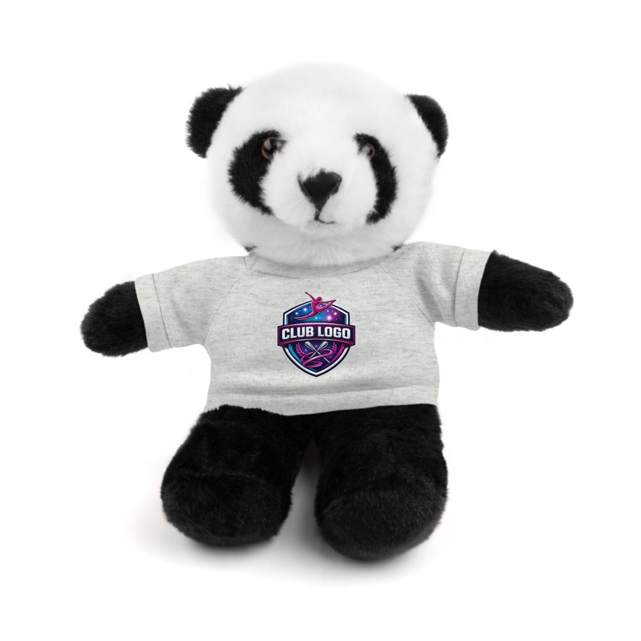 Custom Logo Teddy Bear with Personalized Tee — Plush Gift for Events