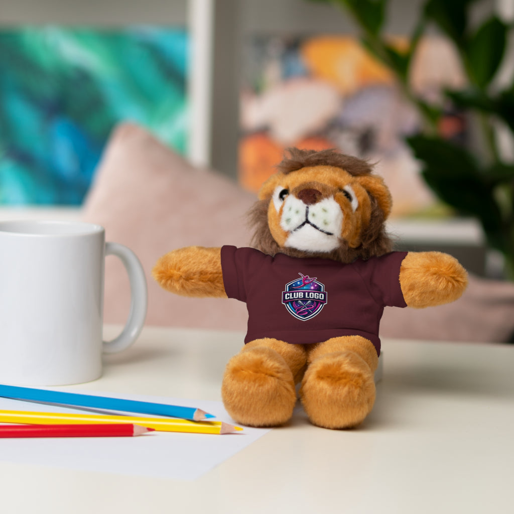 Custom Logo Teddy Bear with Personalized Tee — Plush Gift for Events