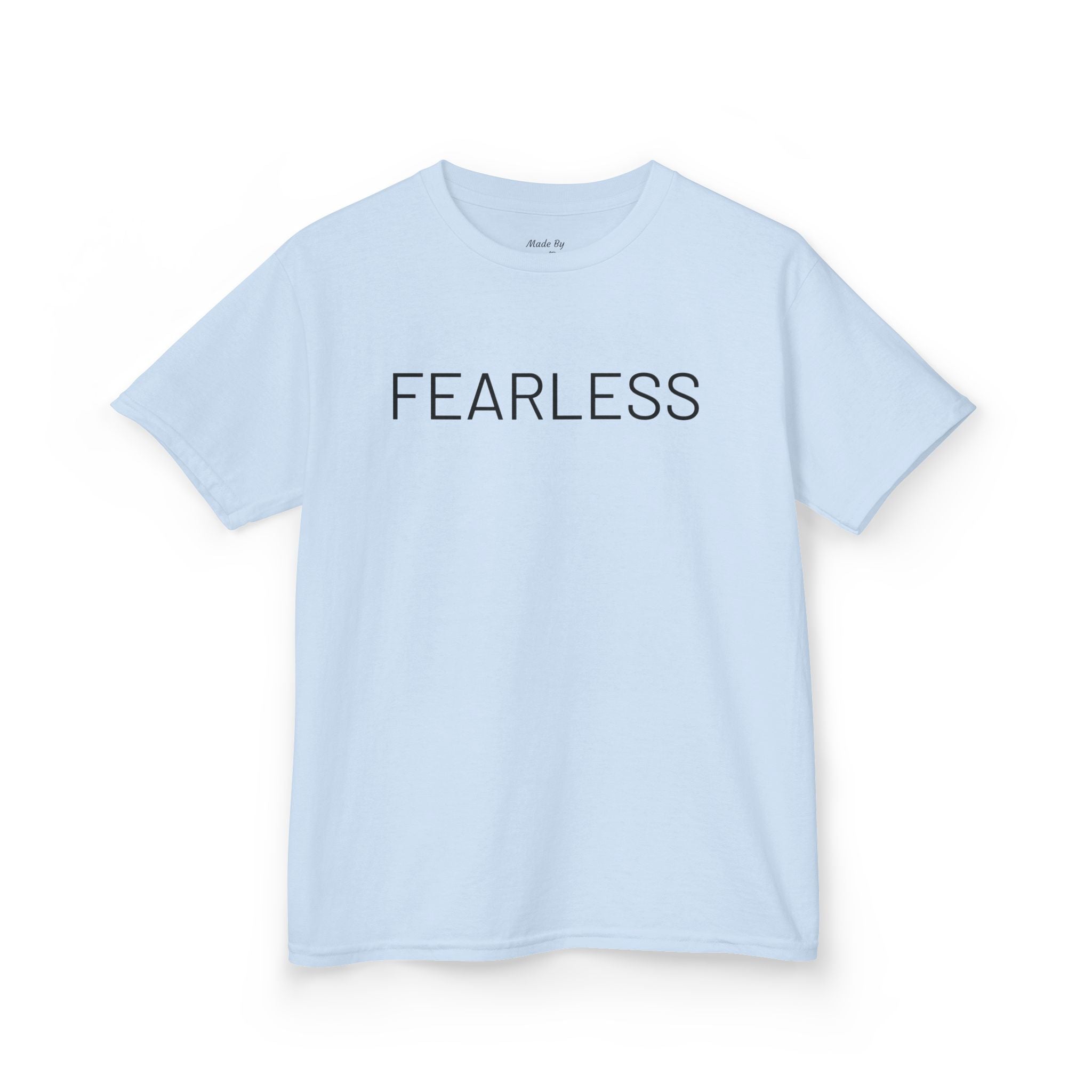 Kids Tee - FEARLESS Gymnastics Shirt with Back Silhouette