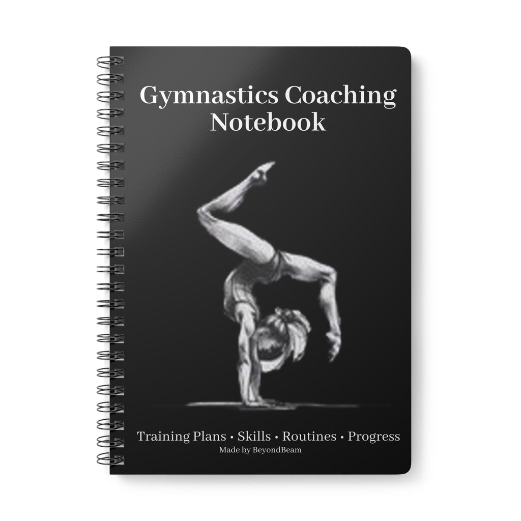 Gymnastics Coaching Notebook – A5 Wirobound Notebook