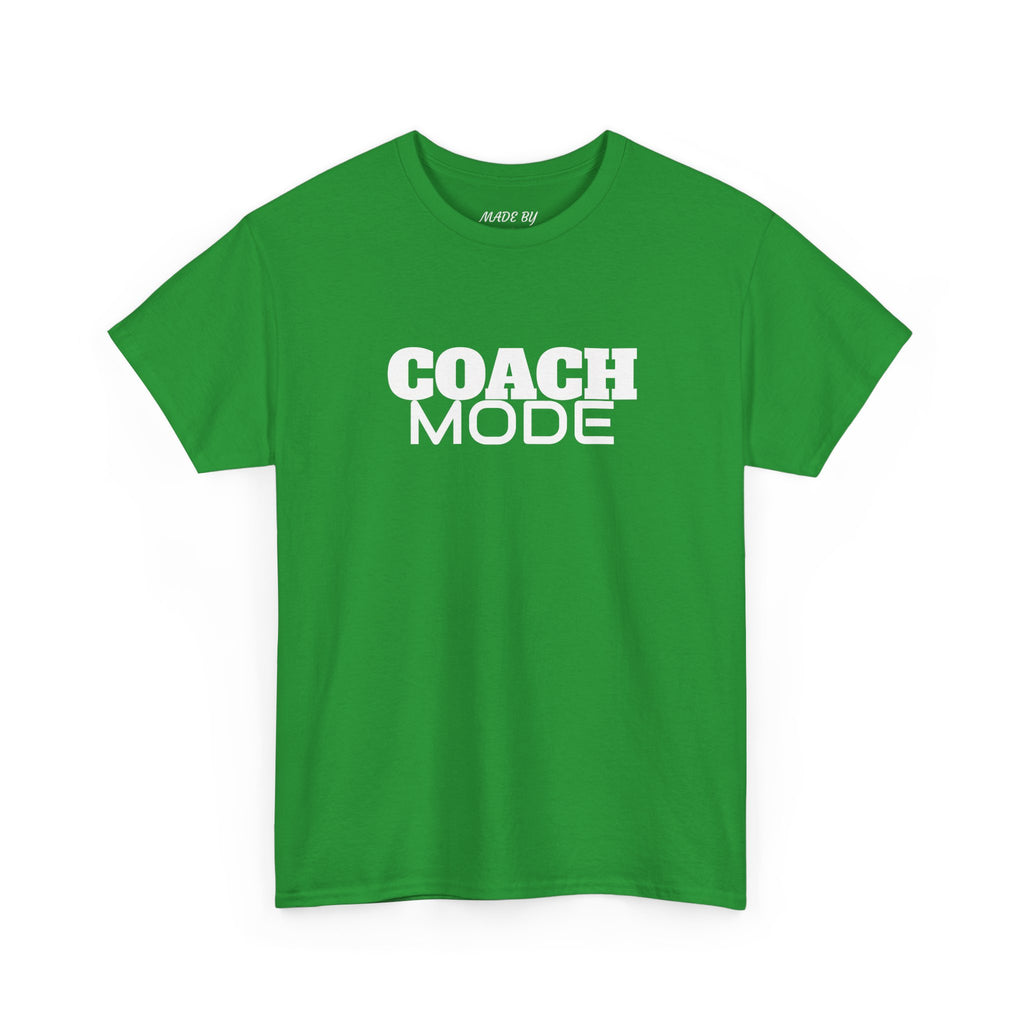 Adults 'Coach Mode' Tee — Classic Cotton T-Shirt