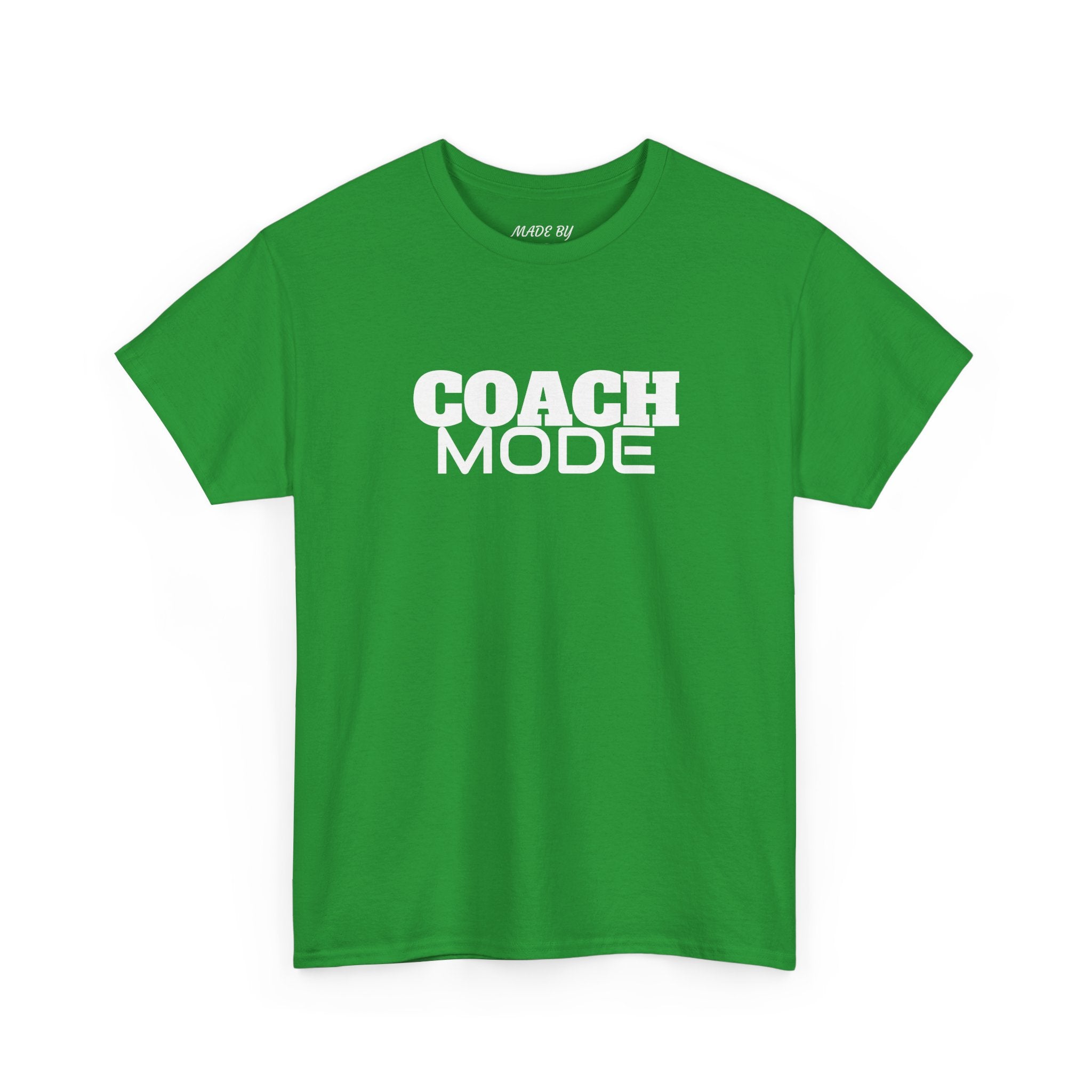 Adults 'Coach Mode' Tee — Classic Cotton T-Shirt