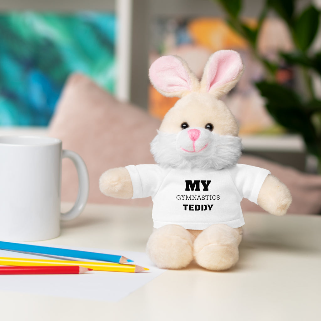 Gymnastics Teddy Bear with Personalized Tee