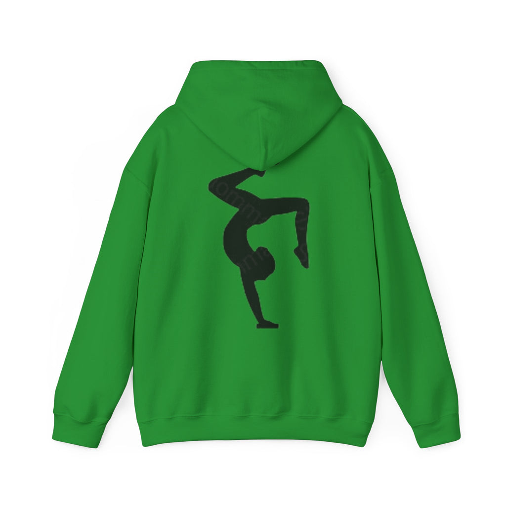 Unisex Heavy Blend™ Hooded Sweatshirt - WARNING GYMNAST MAY FLIP (Adult)