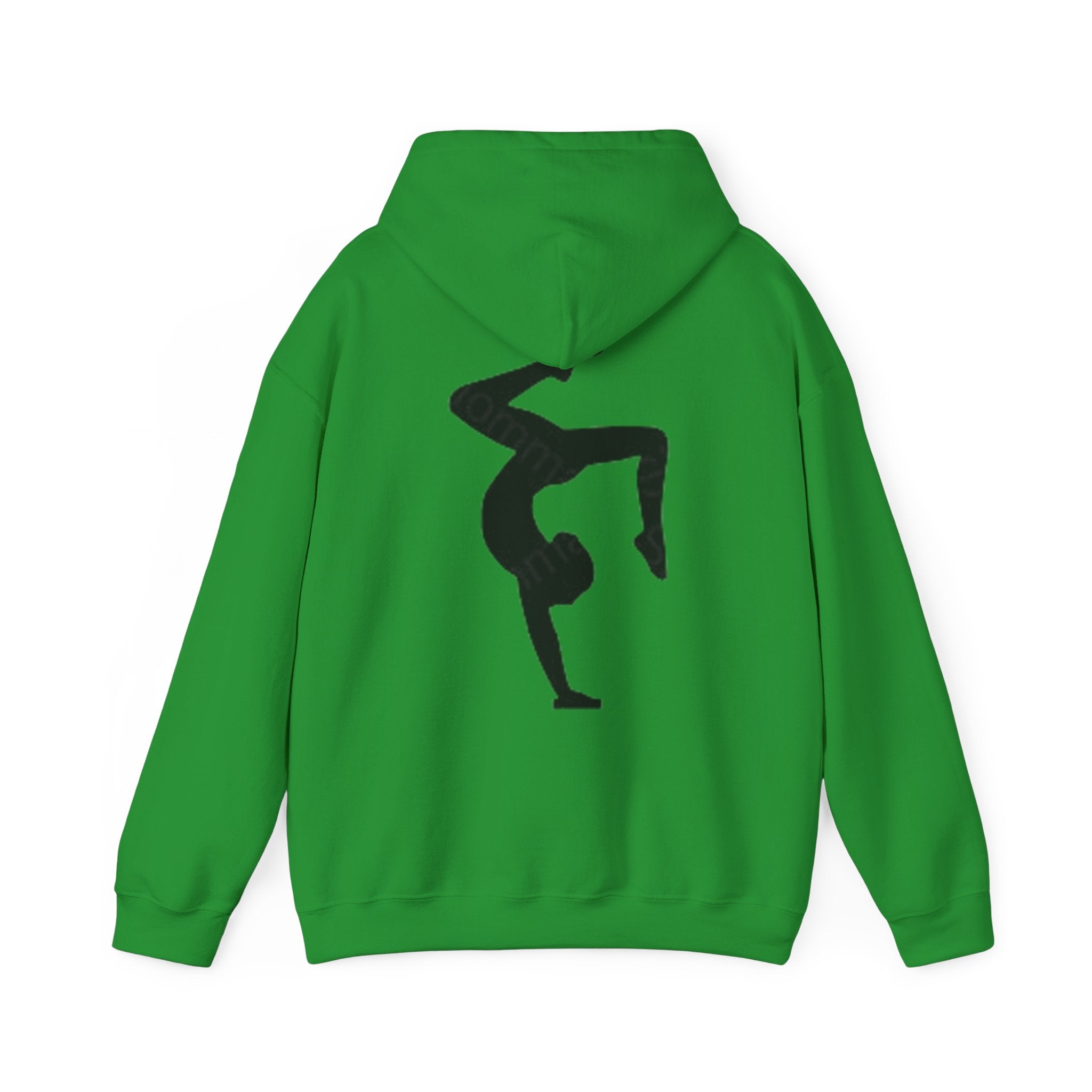 Unisex Heavy Blend™ Hooded Sweatshirt - WARNING GYMNAST MAY FLIP (Adult)