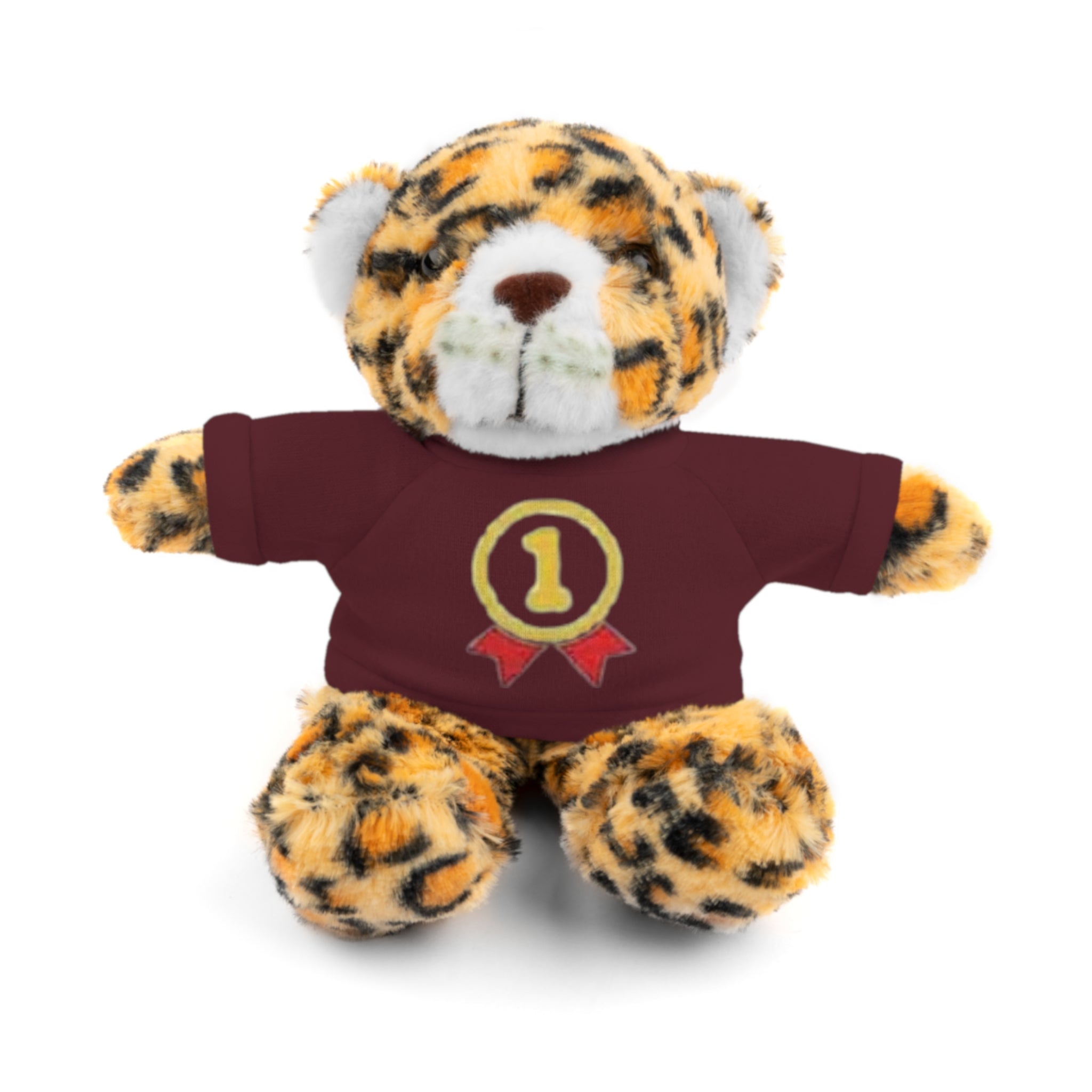 1st Place Gymnastics Stuffed Animal with Gymnastics T-Shirt