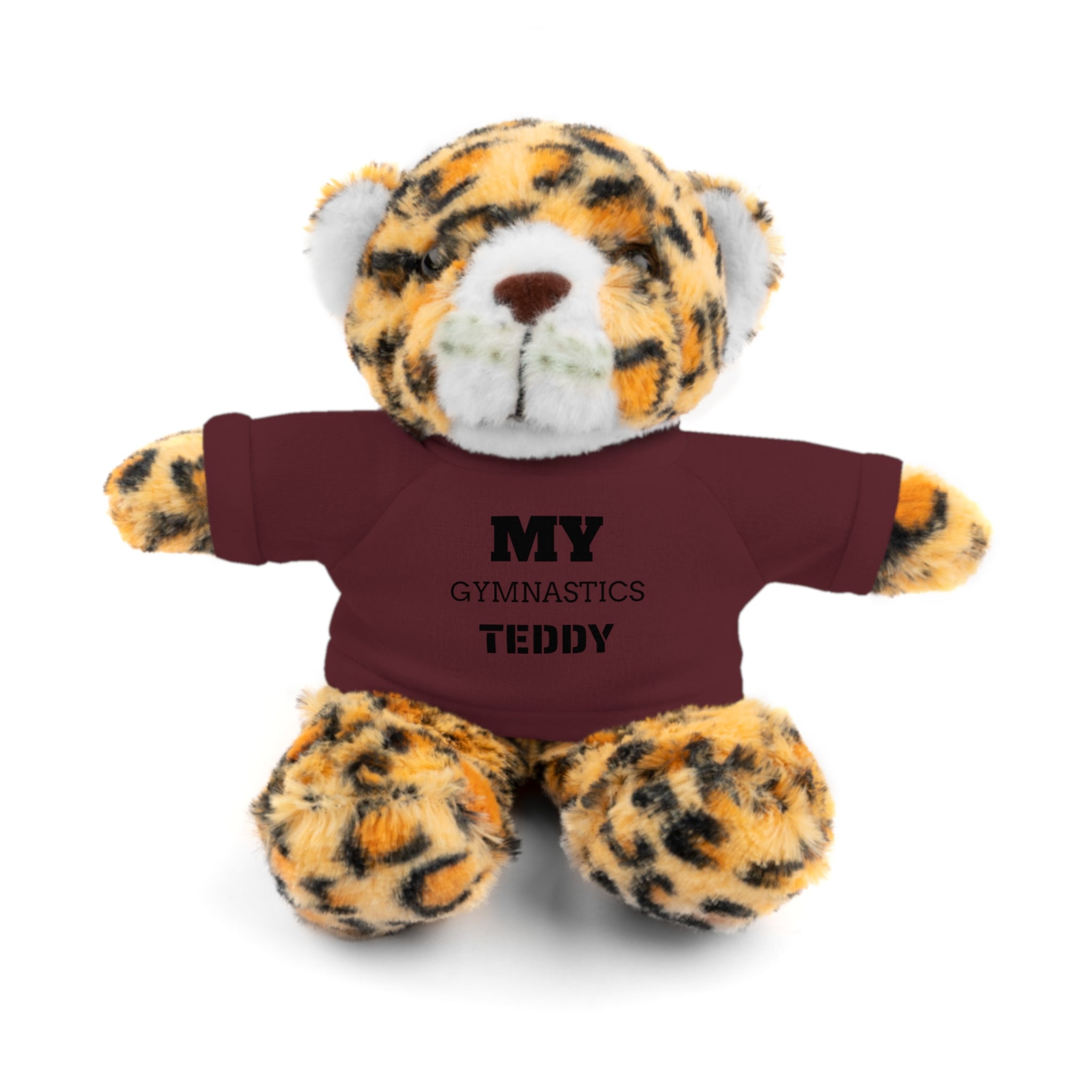 Gymnastics Teddy Bear with Personalized Tee