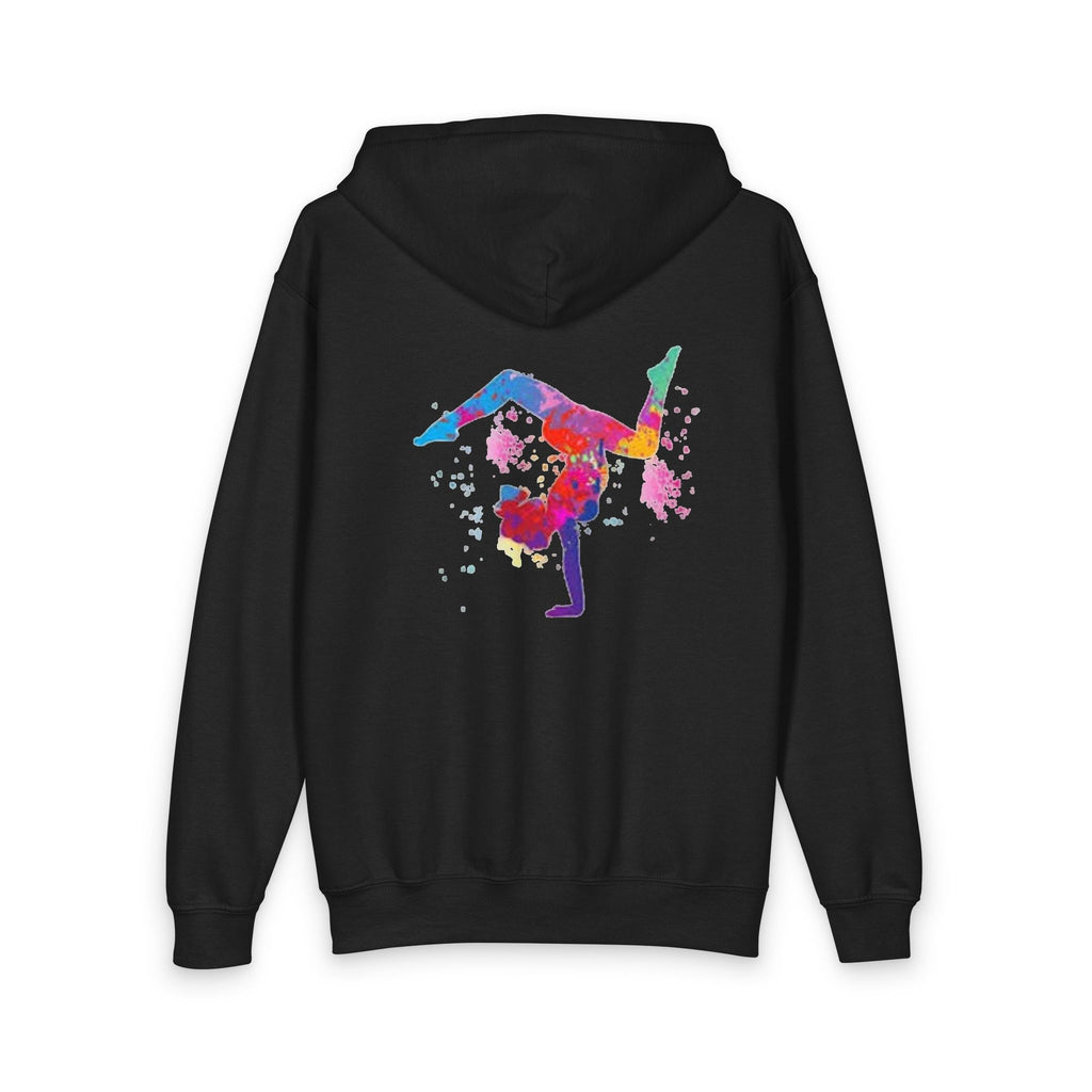 Colorful Gymnastics Zip up Hoodie (Kids)