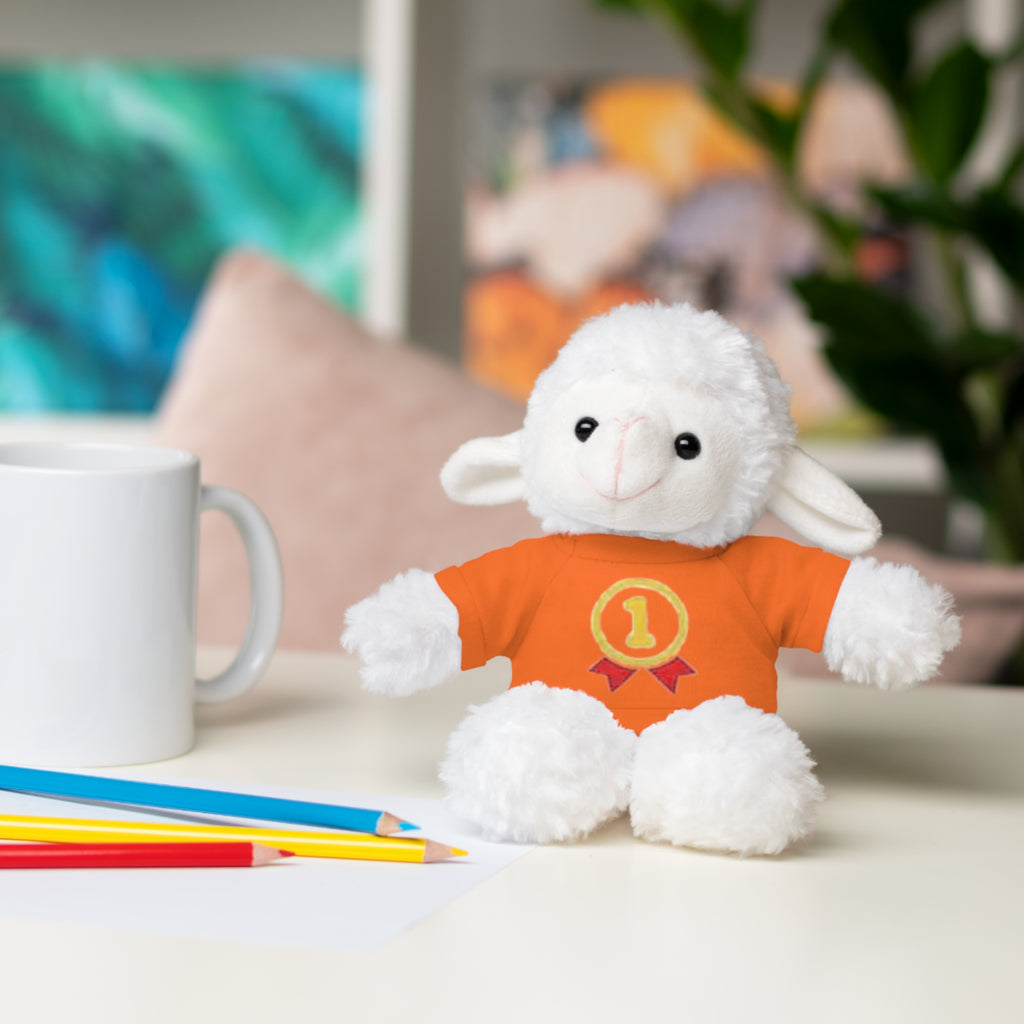 1st Place Gymnastics Stuffed Animal with Gymnastics T-Shirt