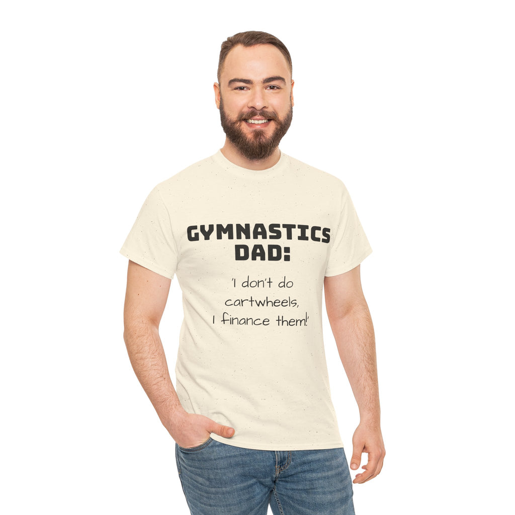 Gymnastics Dad Tee - Funny Gift for Gymnastics Dads (Adults)