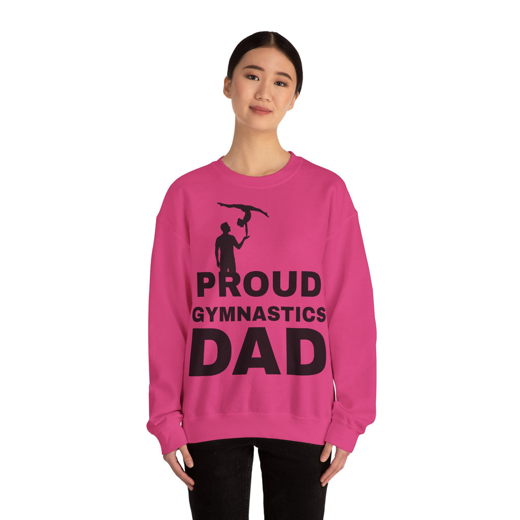 Proud Gymnastics Dad Sweatshirt (Adults)
