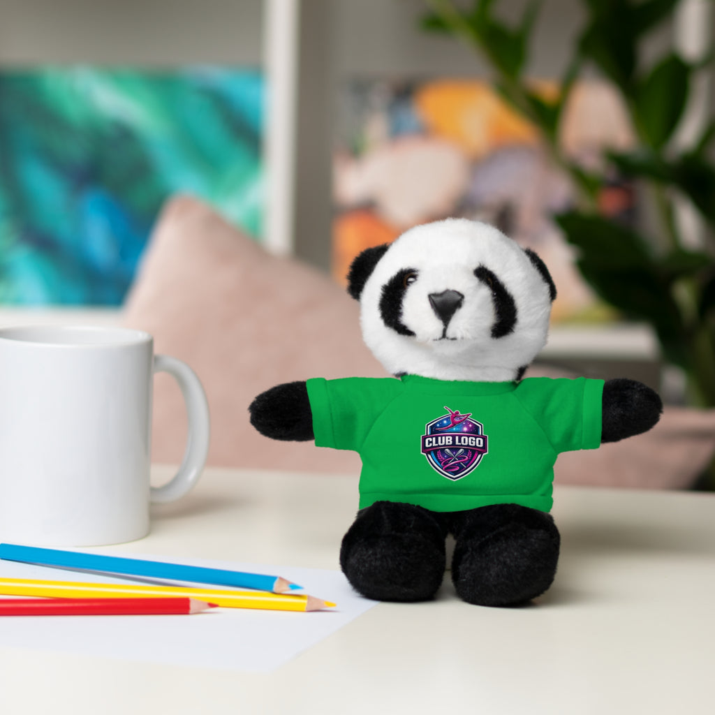 Custom Logo Teddy Bear with Personalized Tee — Plush Gift for Events