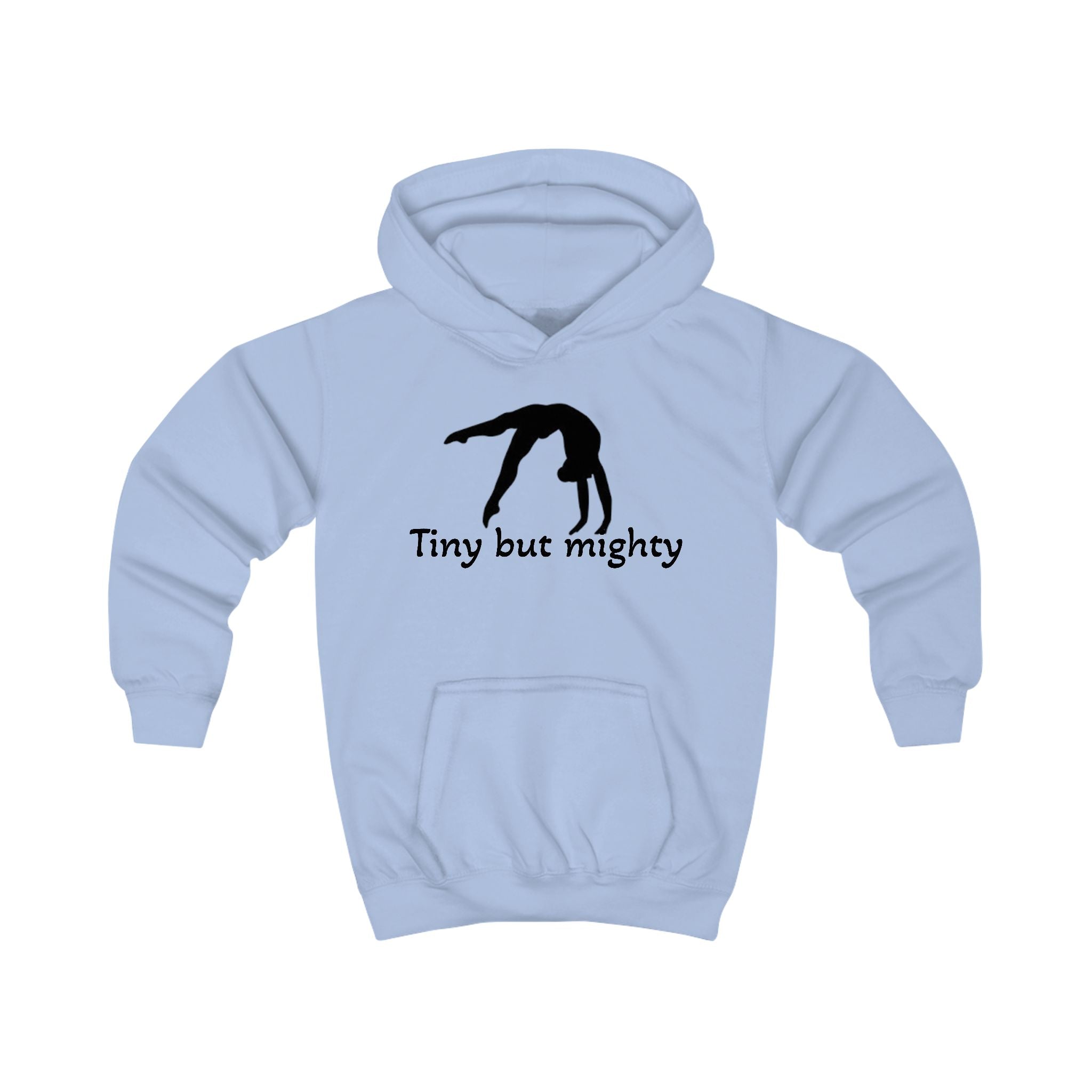 Kids Hoodie — Tiny But Mighty Gymnast Hoodie (Kids)