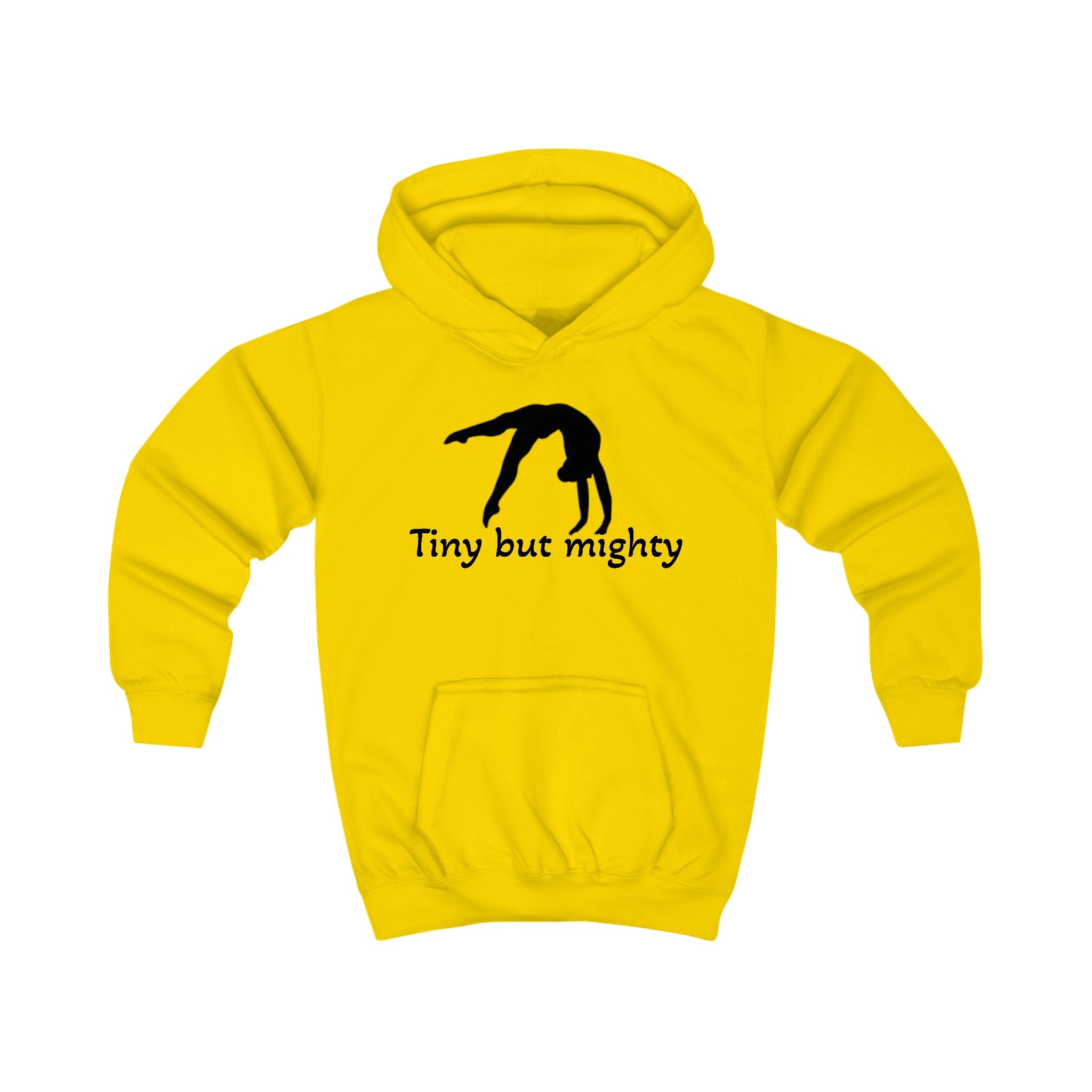 Kids Hoodie — Tiny But Mighty Gymnast Hoodie (Kids)