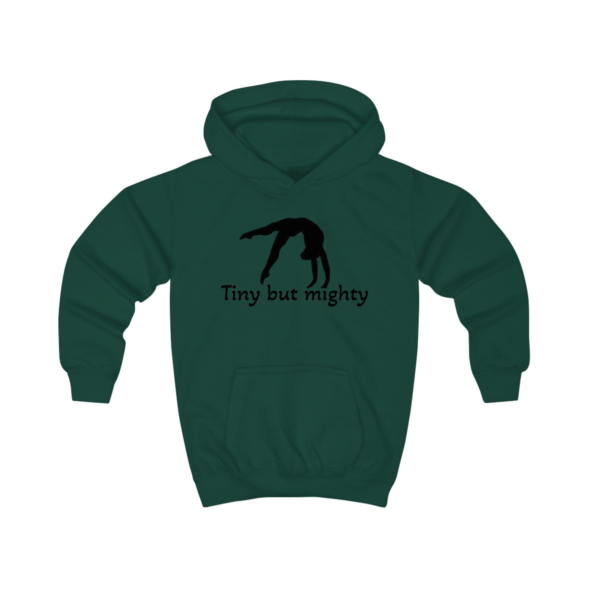 Kids Hoodie — Tiny But Mighty Gymnast Hoodie (Kids)