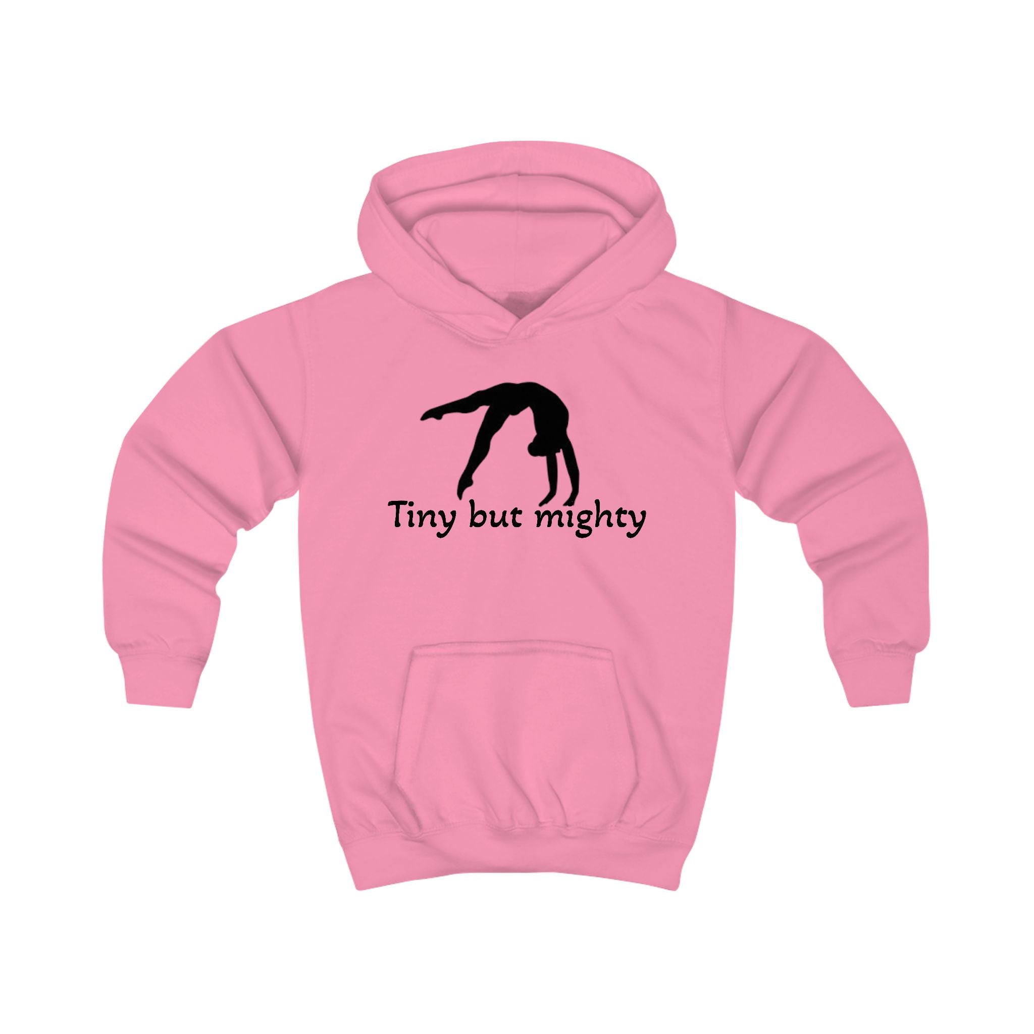 Kids Hoodie — Tiny But Mighty Gymnast Hoodie (Kids)