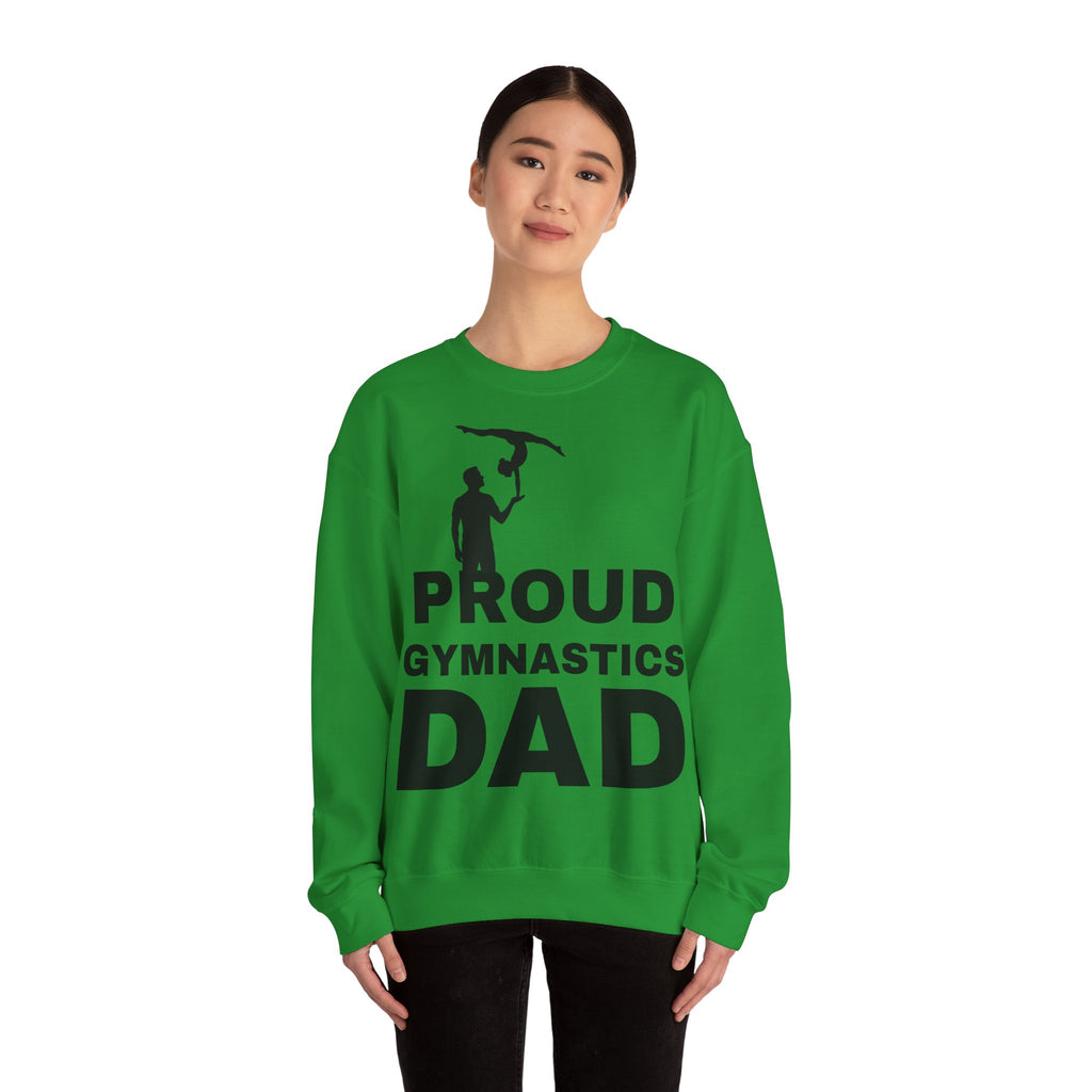 Proud Gymnastics Dad Sweatshirt (Adults)