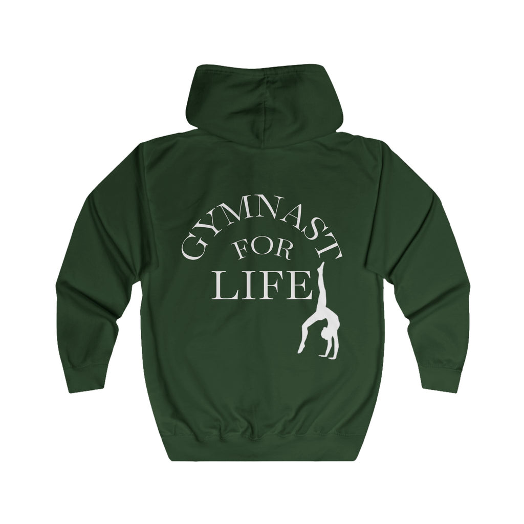 Gymnast for Life Full-Zip Hoodie (Adults)