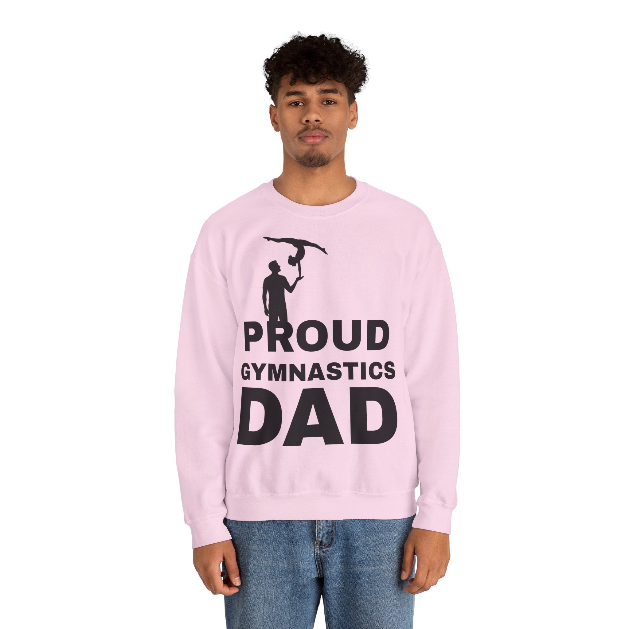 Proud Gymnastics Dad Sweatshirt (Adults)