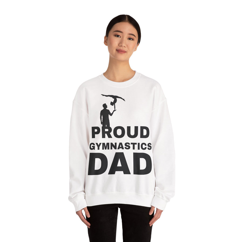 Proud Gymnastics Dad Sweatshirt (Adults)