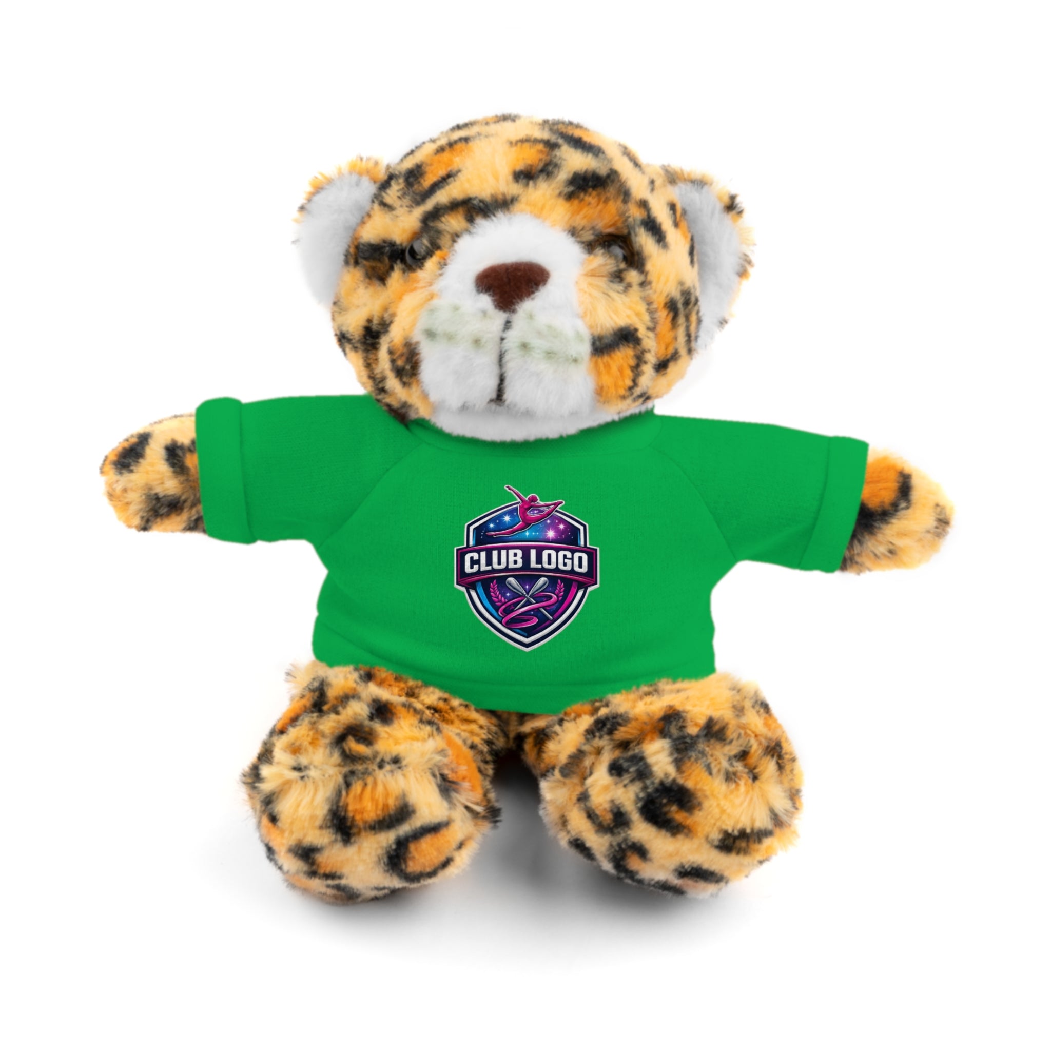 Custom Logo Teddy Bear with Personalized Tee — Plush Gift for Events