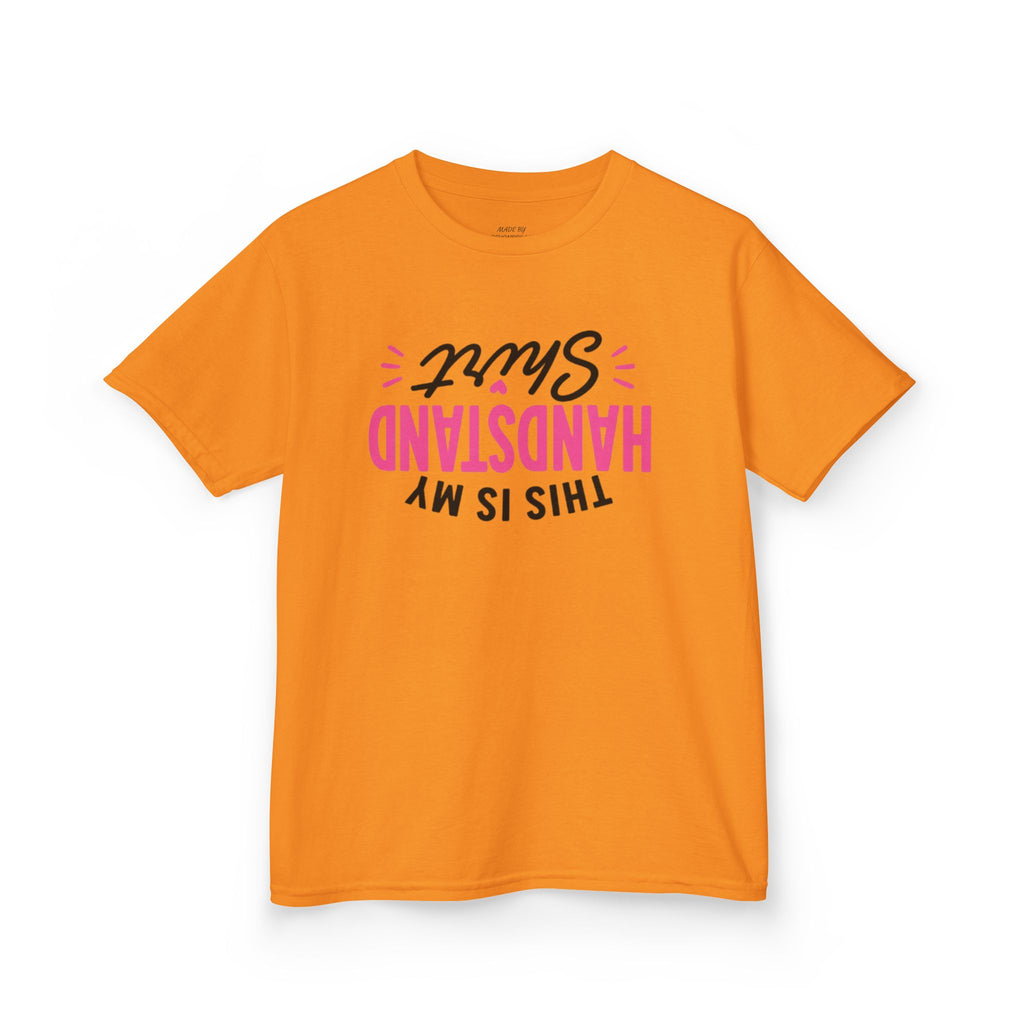 Kids Heavy Cotton™ Tee - This is my Handstand Shirt