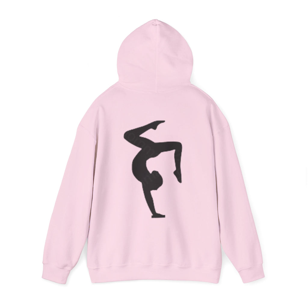 Unisex Heavy Blend™ Hooded Sweatshirt - WARNING GYMNAST MAY FLIP (Adult)