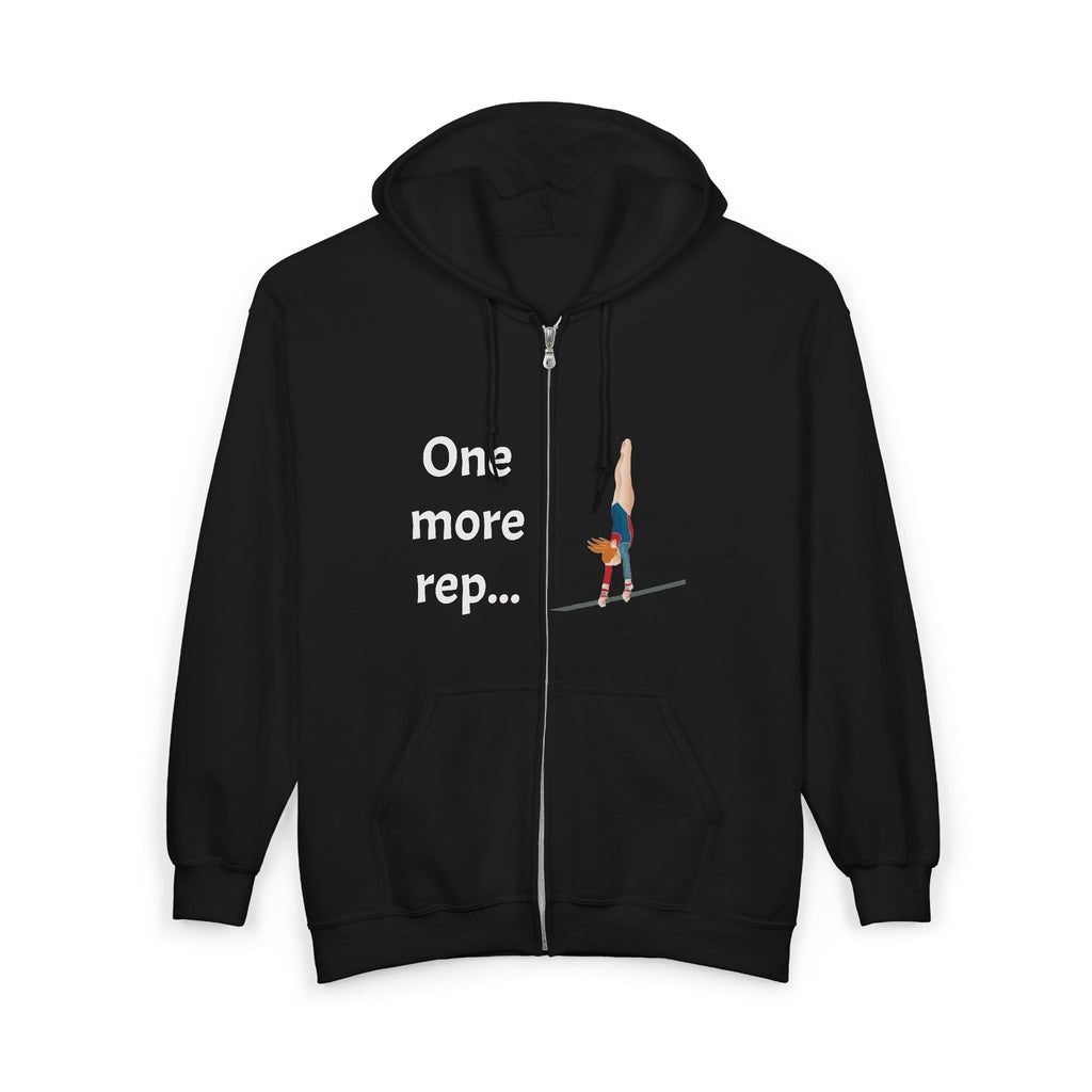 Gym Motivational Zip-Up Hoodie (Adults)