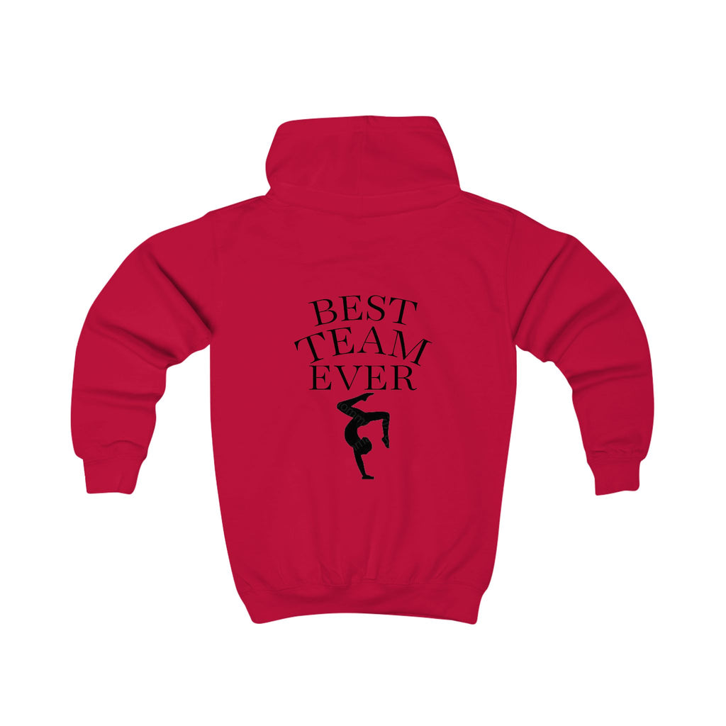 Kids Hoodie — "Best Team Ever"  Gymnastics Hoodie (Kids)