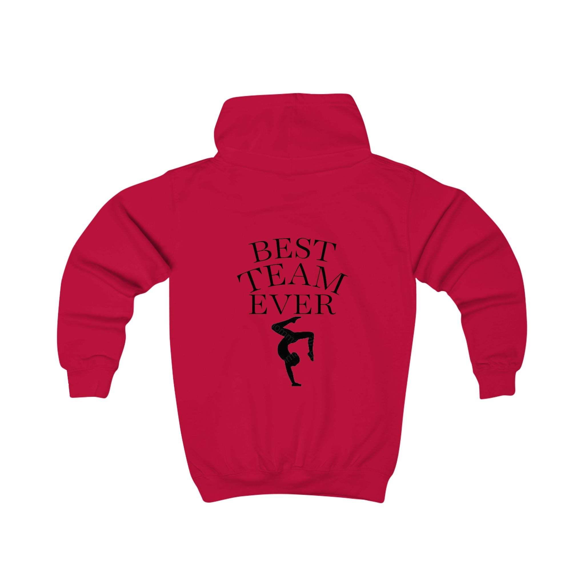 Kids Hoodie — "Best Team Ever"  Gymnastics Hoodie (Kids)