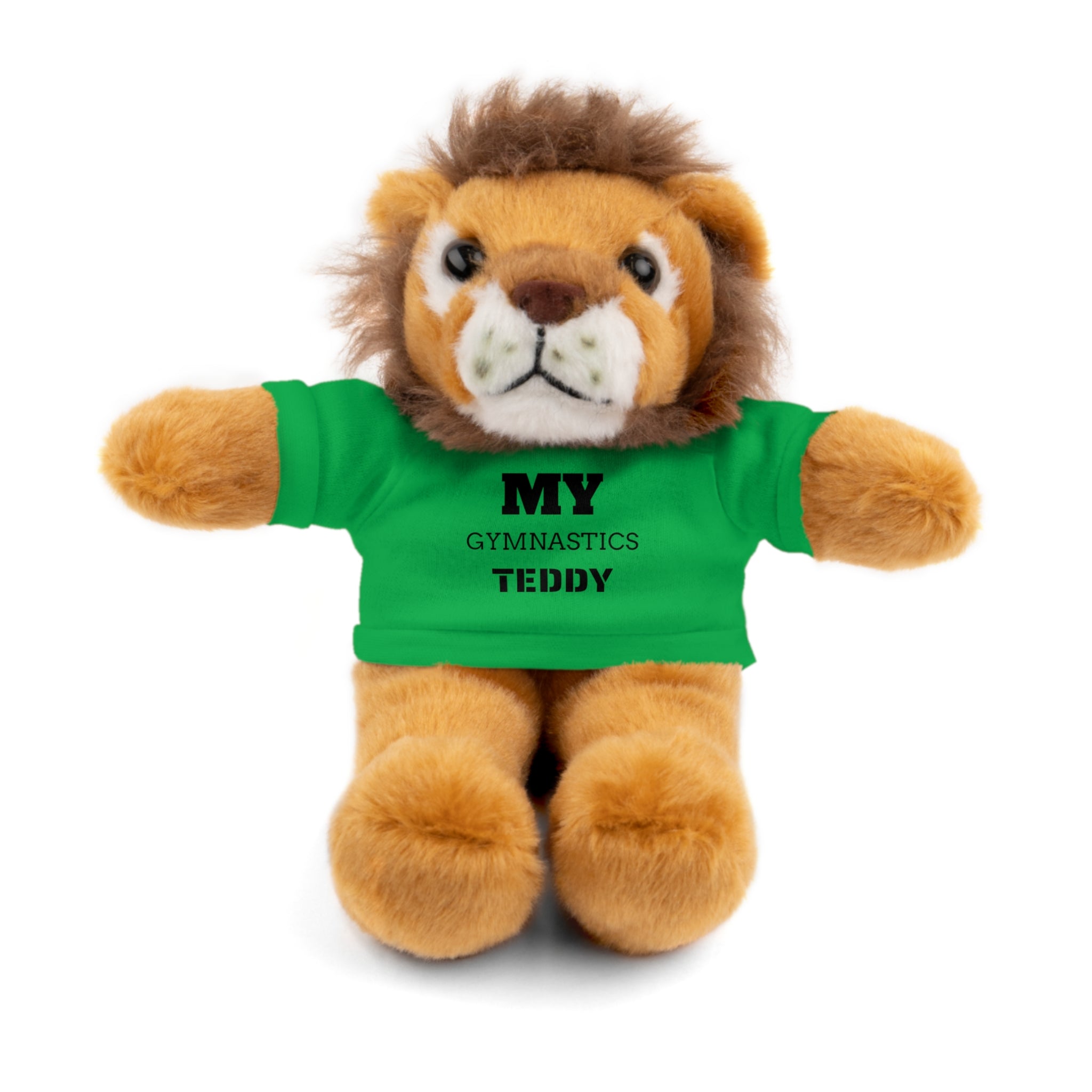 Gymnastics Teddy Bear with Personalized Tee