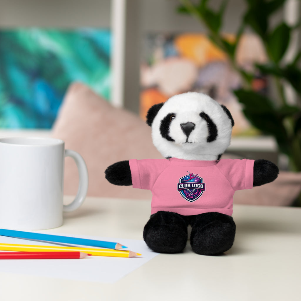 Custom Logo Teddy Bear with Personalized Tee — Plush Gift for Events